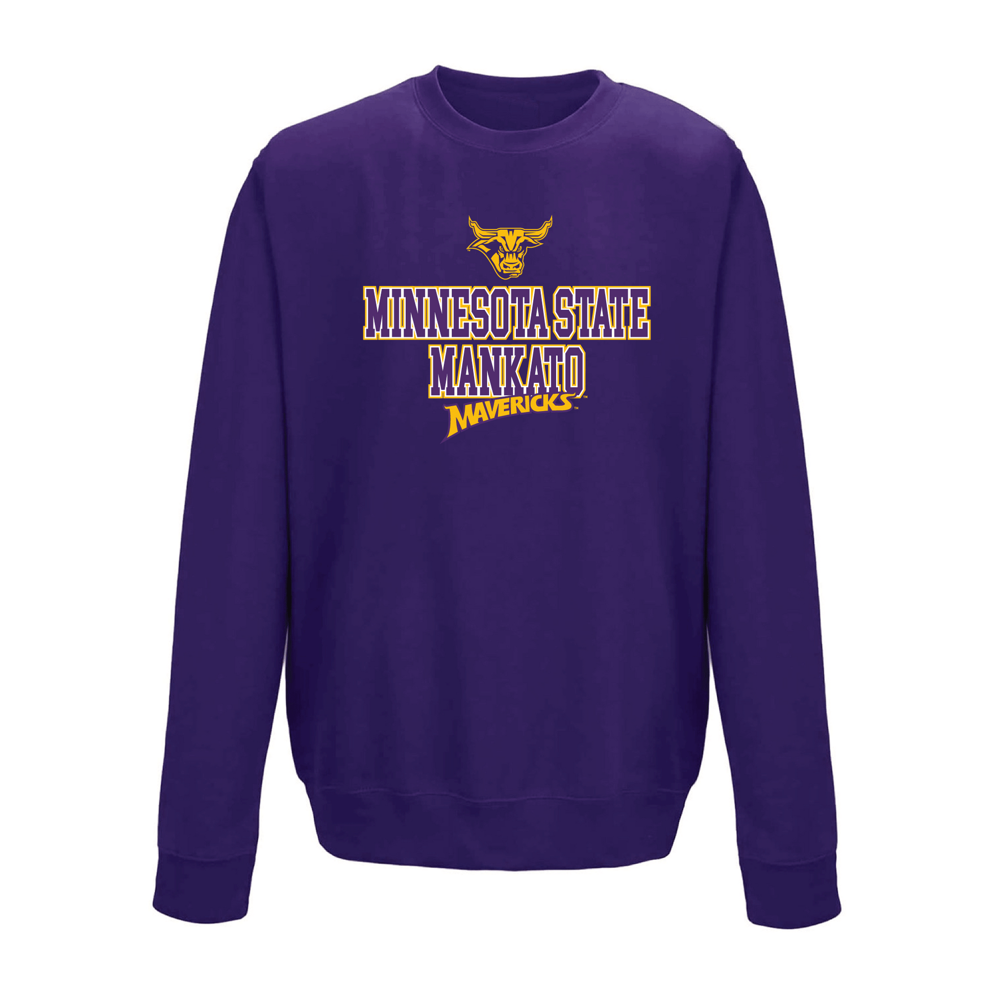 Minnesota State University Mankato Mavericks Campus Script Crewneck Sweatshirt