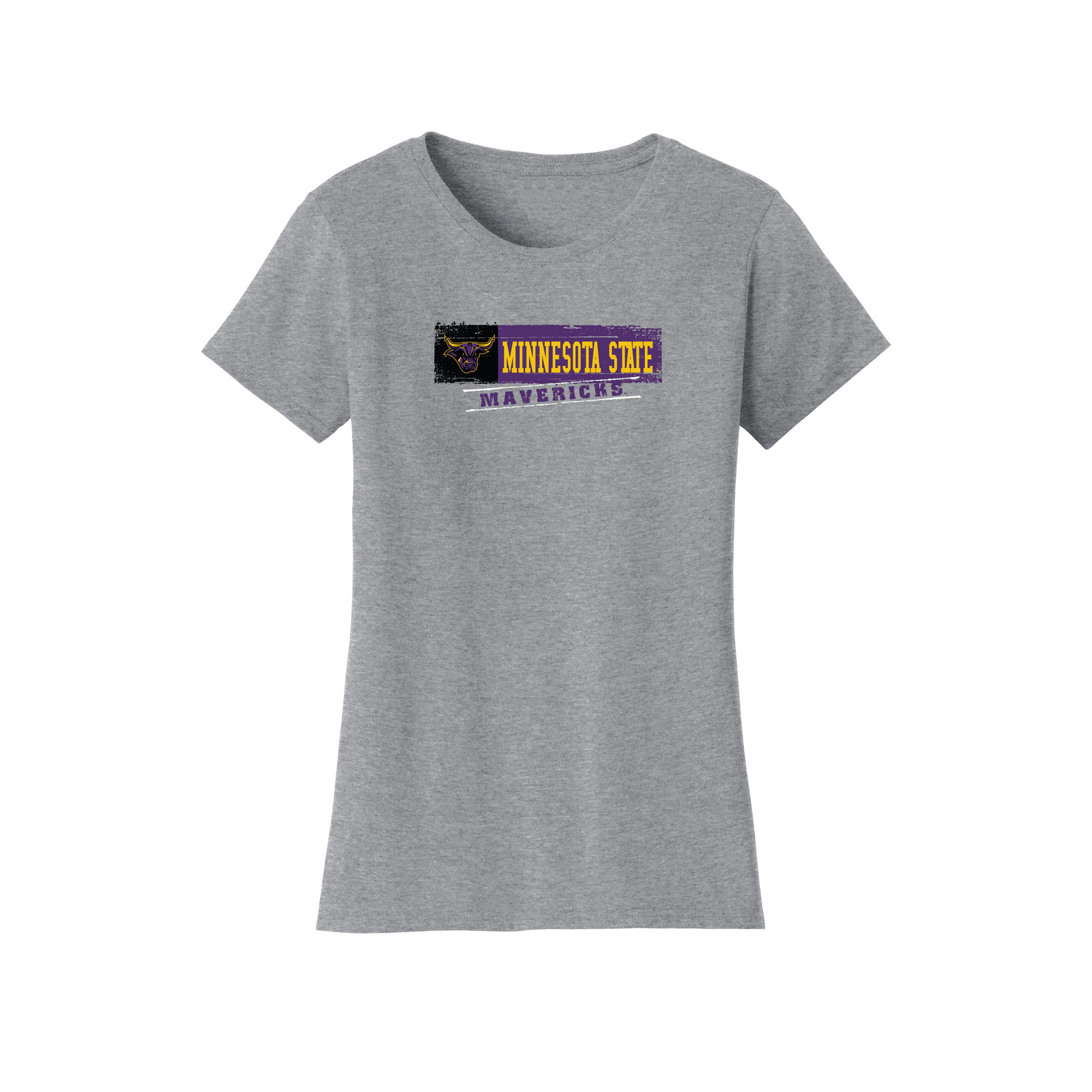 Minnesota State University Mankato Mavericks Sticker Womens T-Shirt
