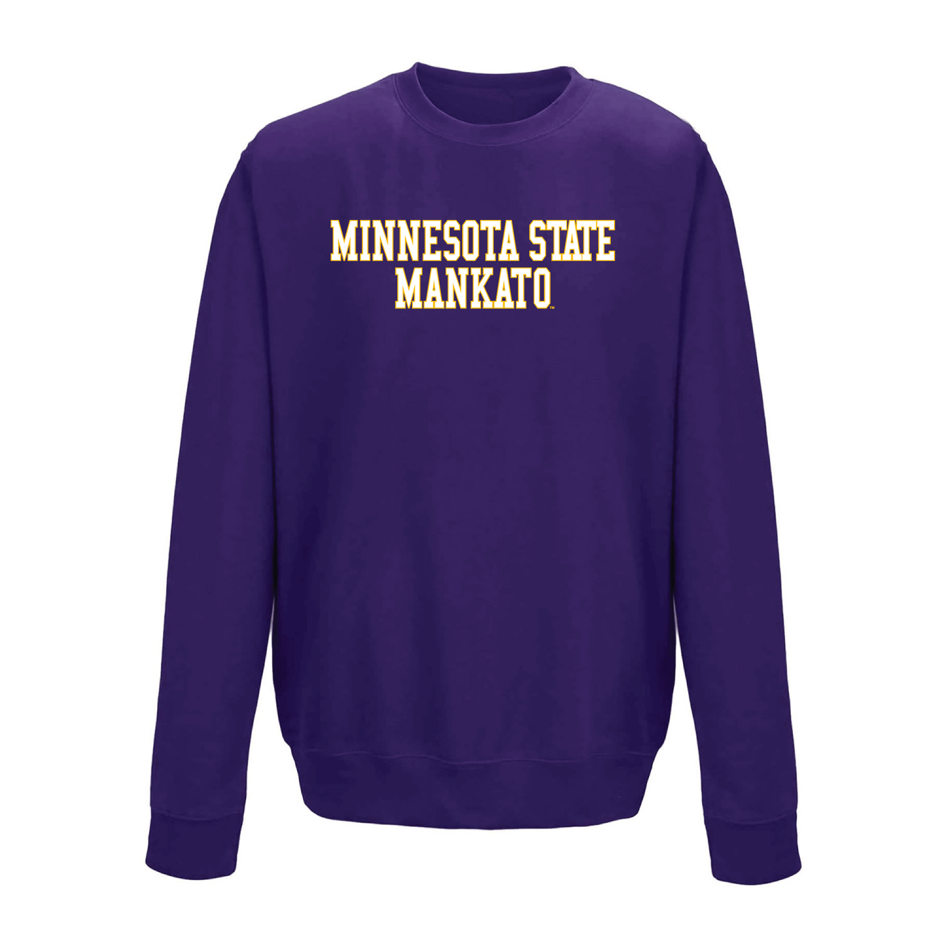 Minnesota State University Mankato Mavericks Block Crewneck Sweatshirt