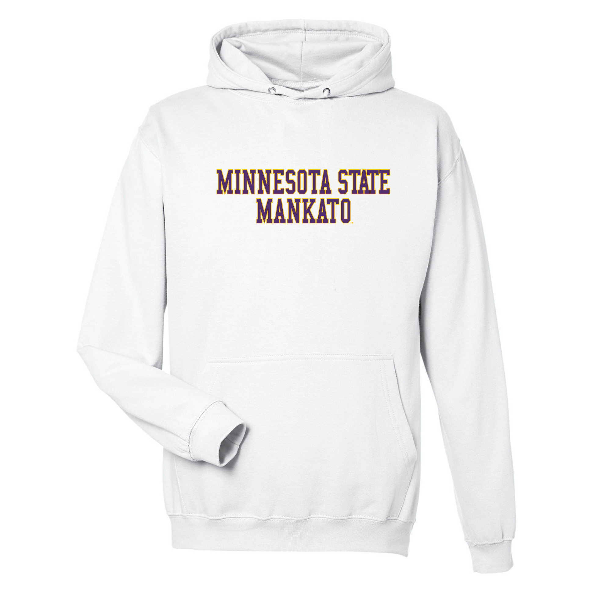 Minnesota State University Mankato Mavericks Block Hooded Sweatshirt