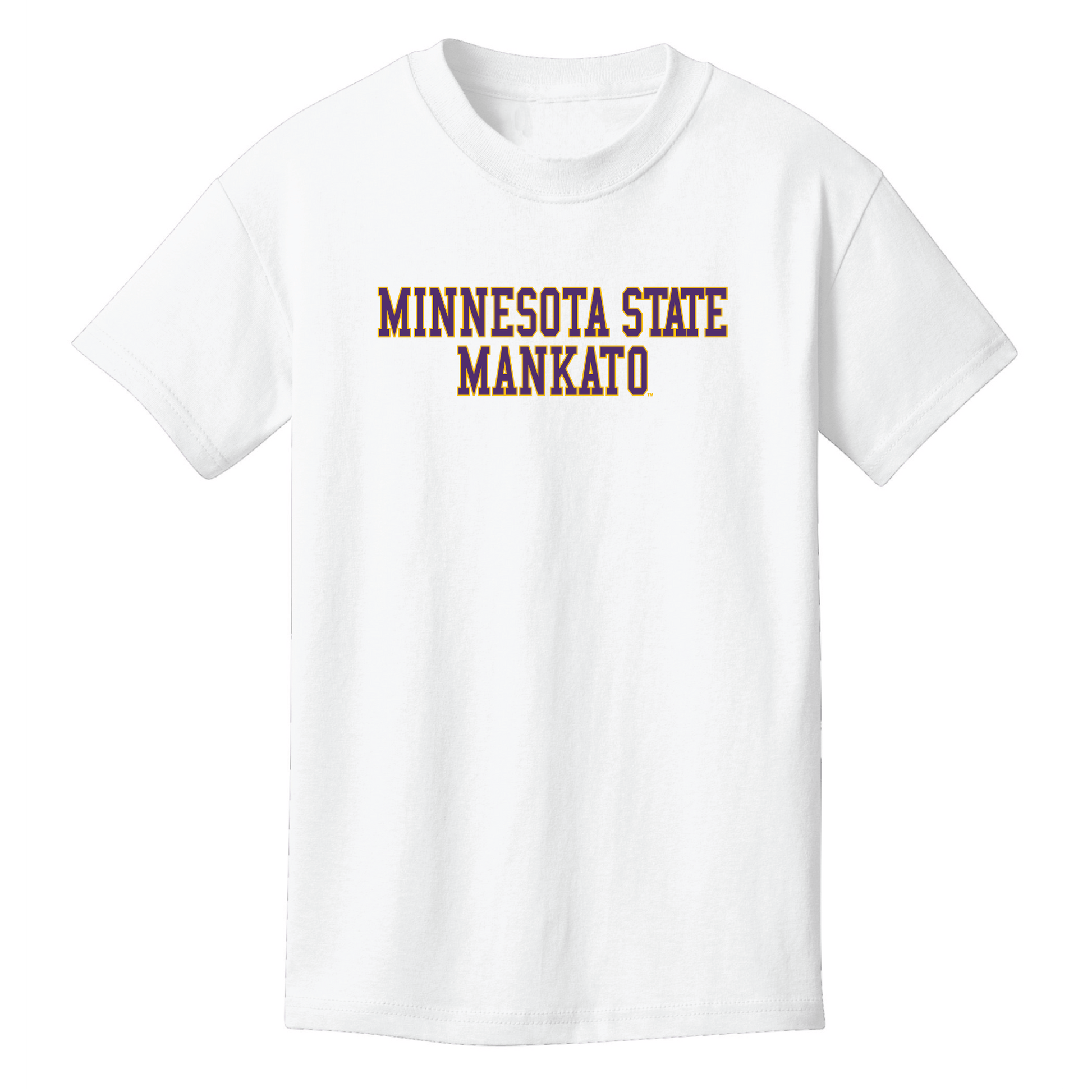 Minnesota State University Mankato Mavericks Block Youth T-Shirt