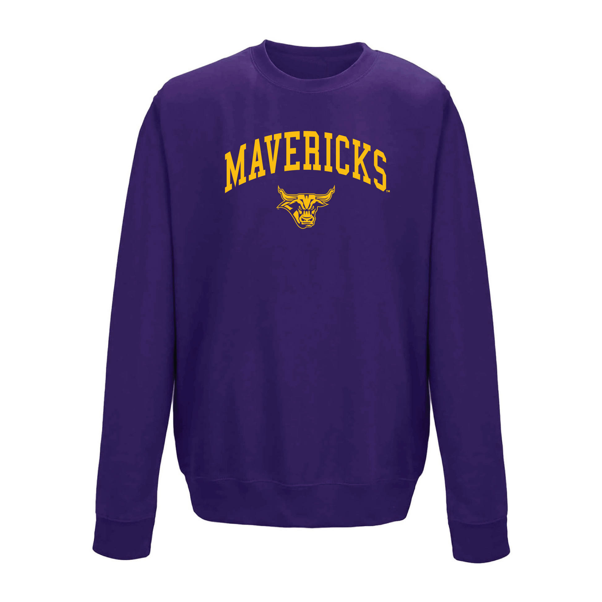 Minnesota State University Mankato Mavericks Jumbo Arch Crewneck Sweatshirt