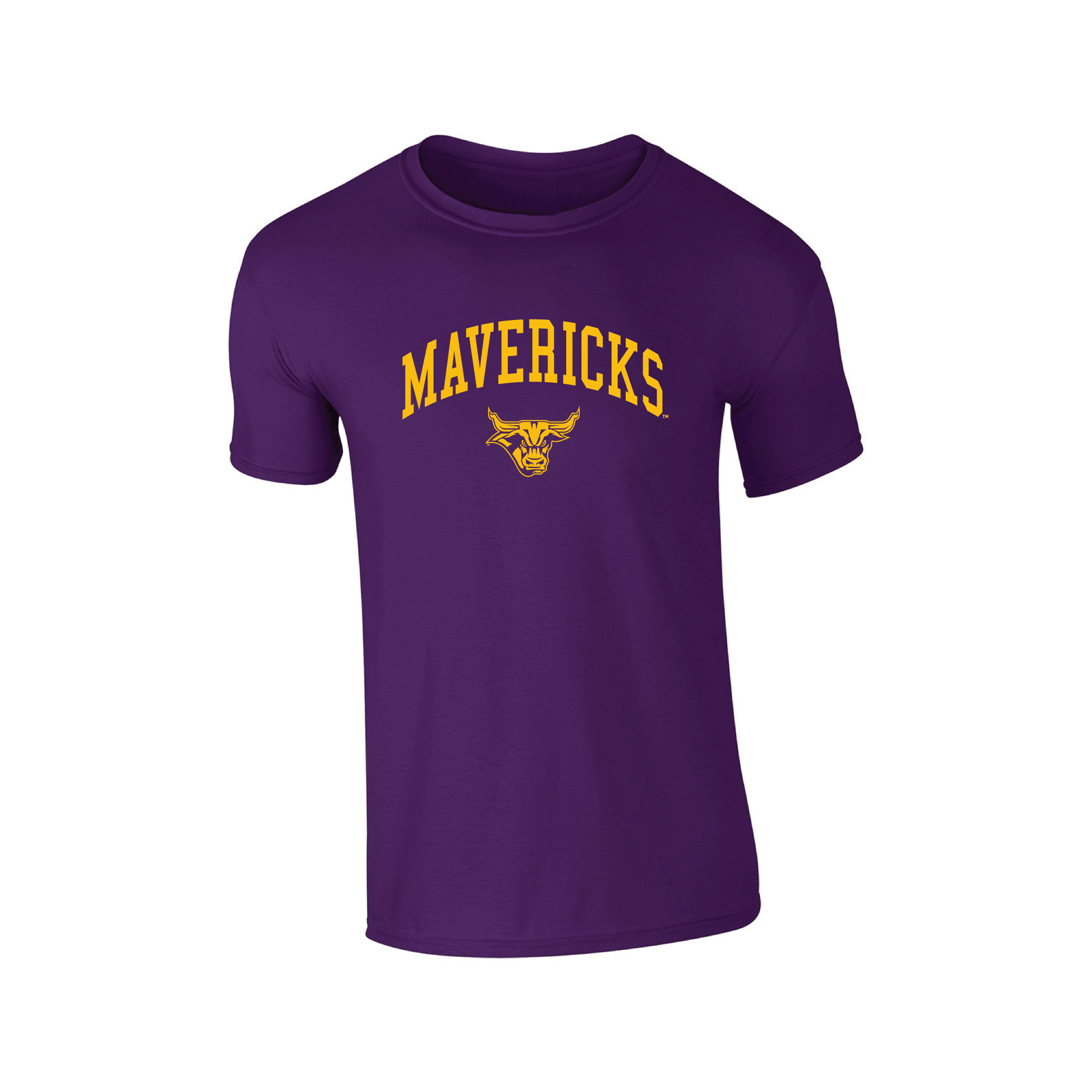 Minnesota State University Mankato Mavericks Jumbo Arch Adult T-Shirt