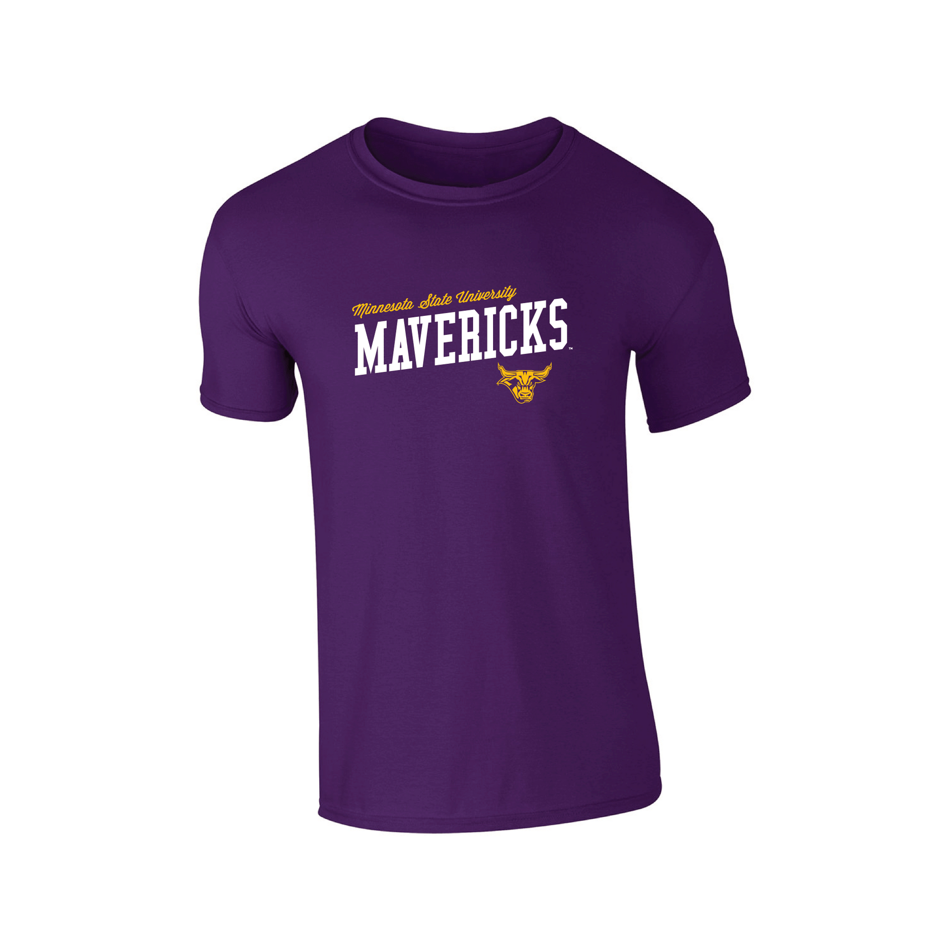 Minnesota State University Mankato Mavericks Uphill Victory Adult T-Shirt
