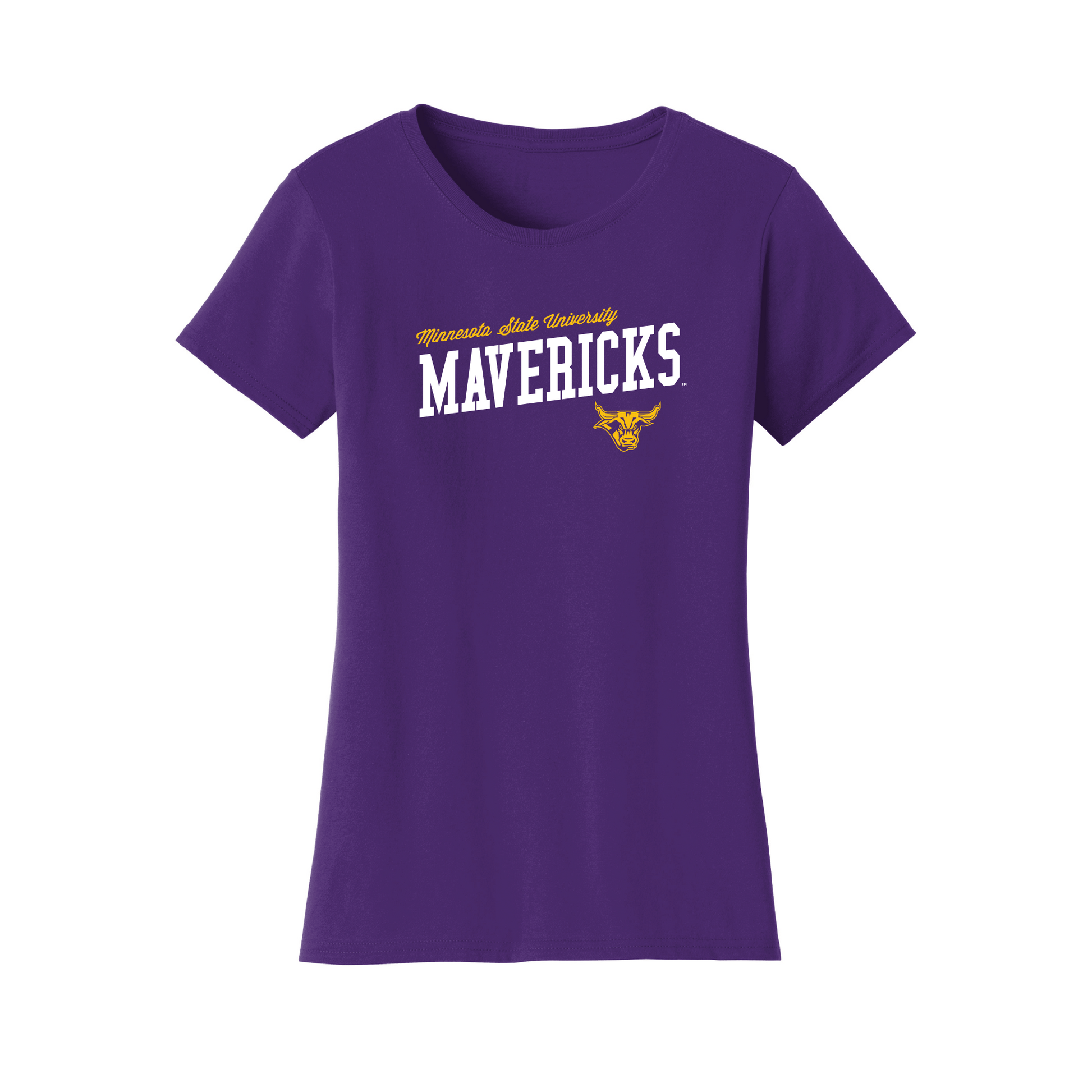 Minnesota State University Mankato Mavericks Uphill Victory Womens T-Shirt
