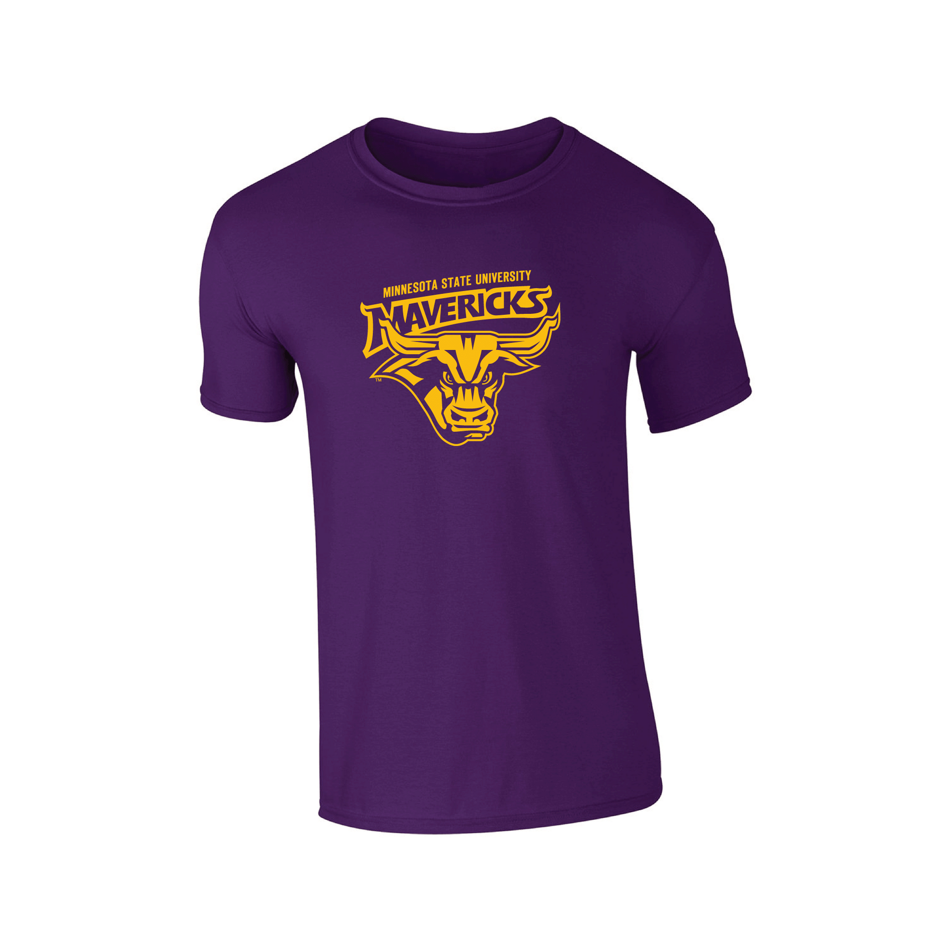 Minnesota State University Mankato Mavericks Jumbo Logo Adult T-Shirt