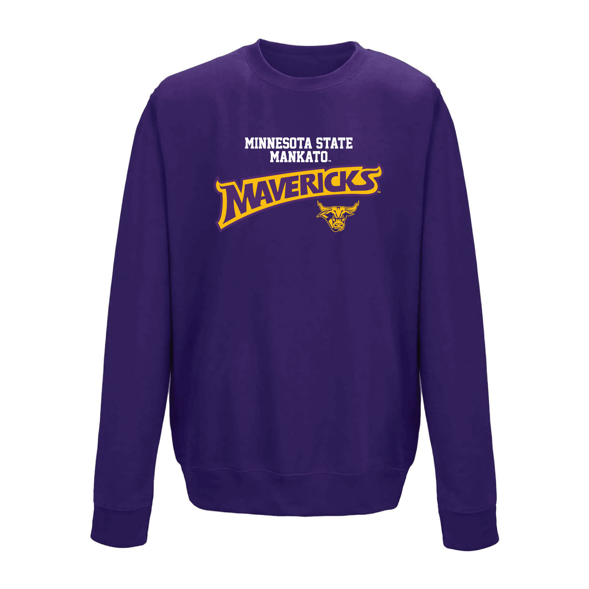 Minnesota State University Mankato Mavericks Machine Script Crewneck Sweatshirt
