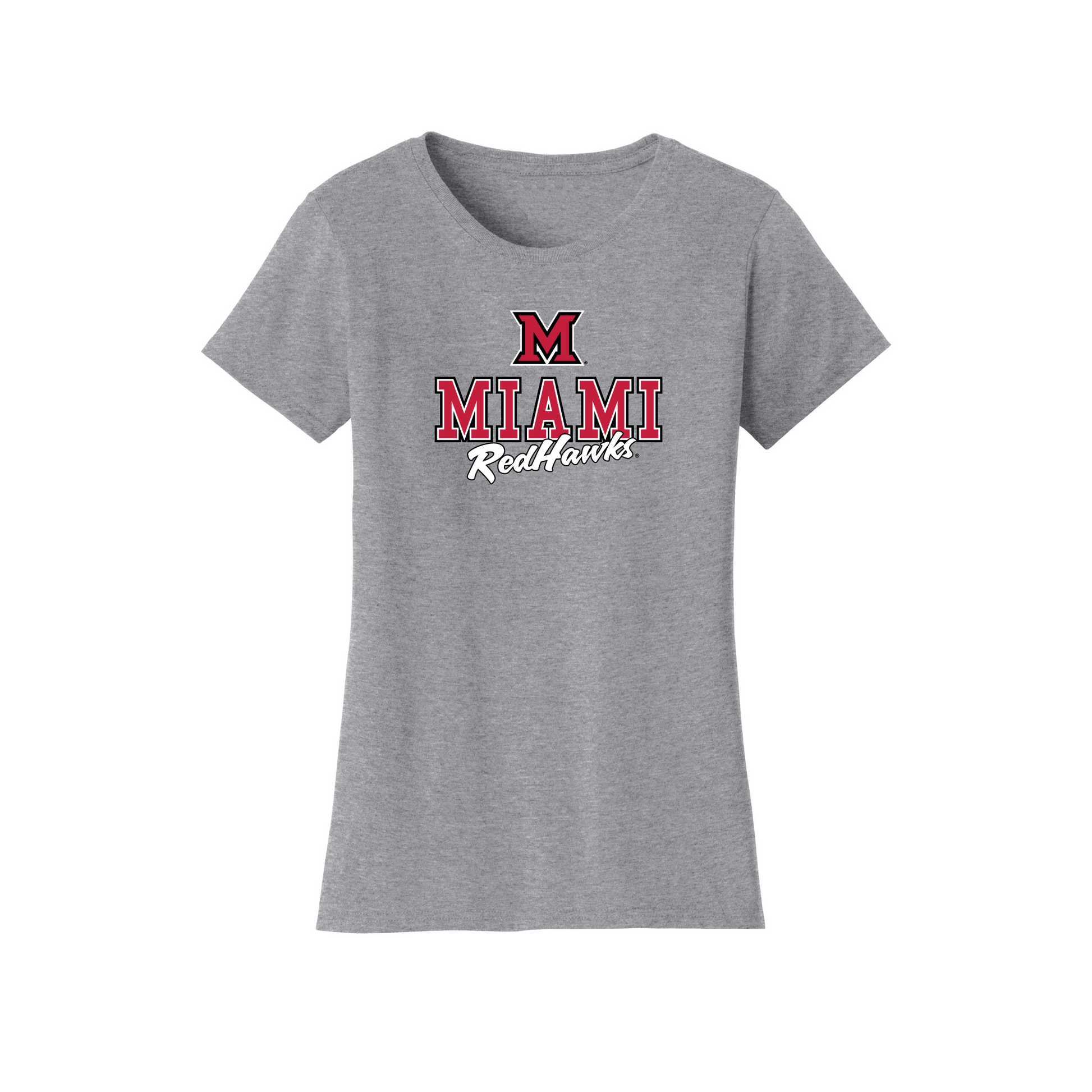 Miami University RedHawks Campus Script Womens T-Shirt