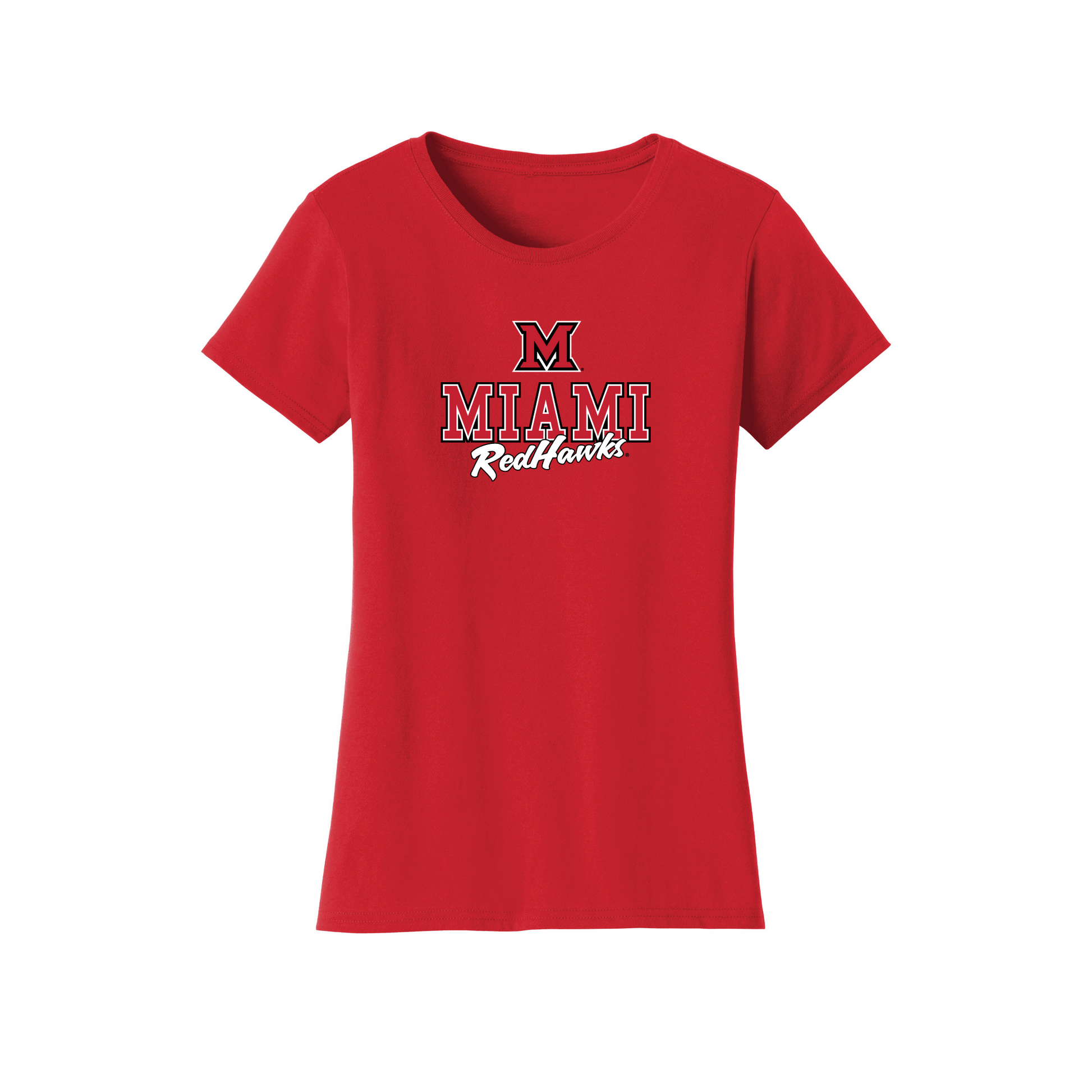 Miami University RedHawks Campus Script Womens T-Shirt
