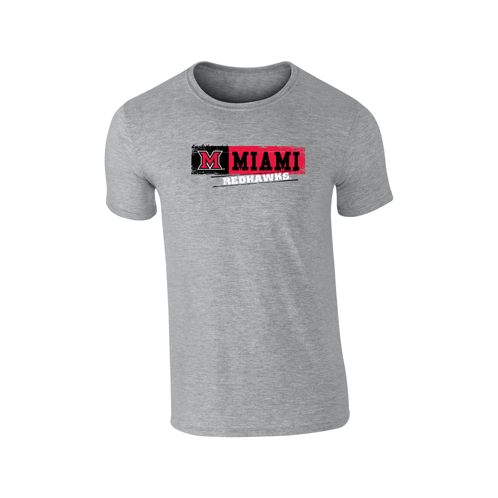 Miami University RedHawks Sticker Adult T-Shirt