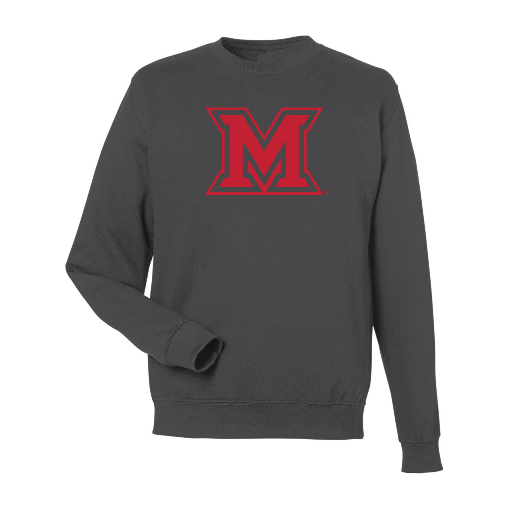 Miami University RedHawks Jumbo Logo Crewneck Sweatshirt