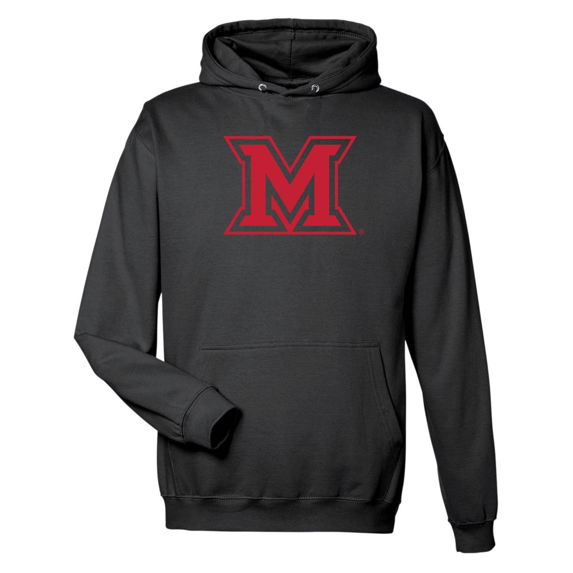 Miami University RedHawks Jumbo Logo Hooded Sweatshirt