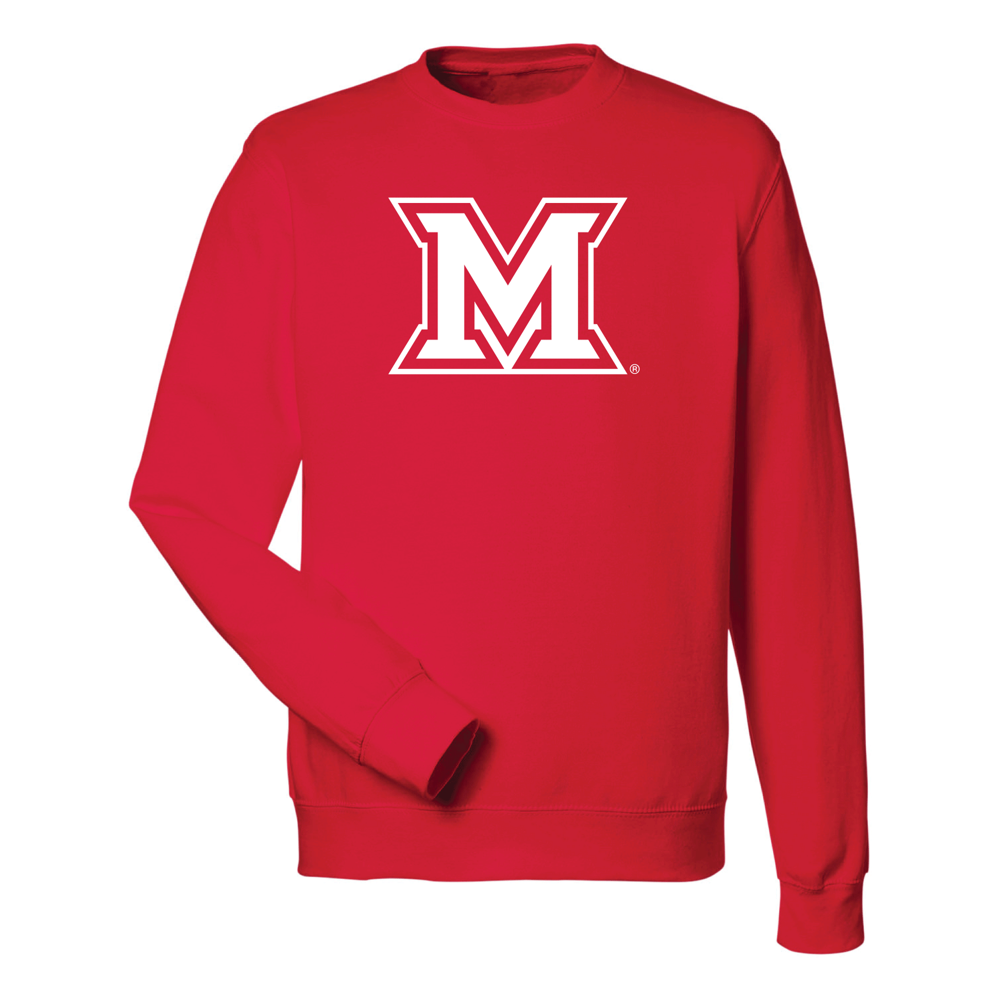 Miami University RedHawks Jumbo Logo Crewneck Sweatshirt