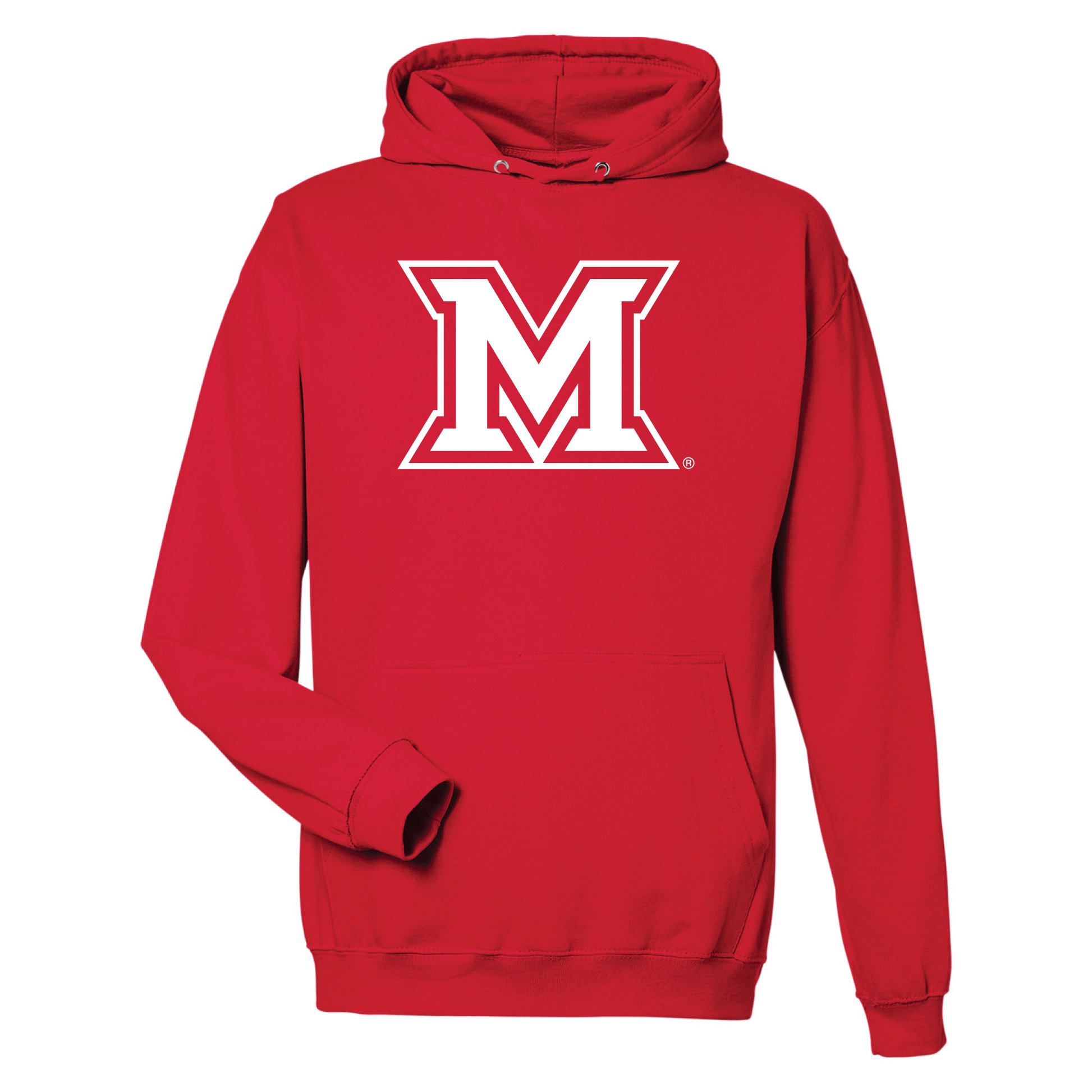 Miami University RedHawks Jumbo Logo Hooded Sweatshirt