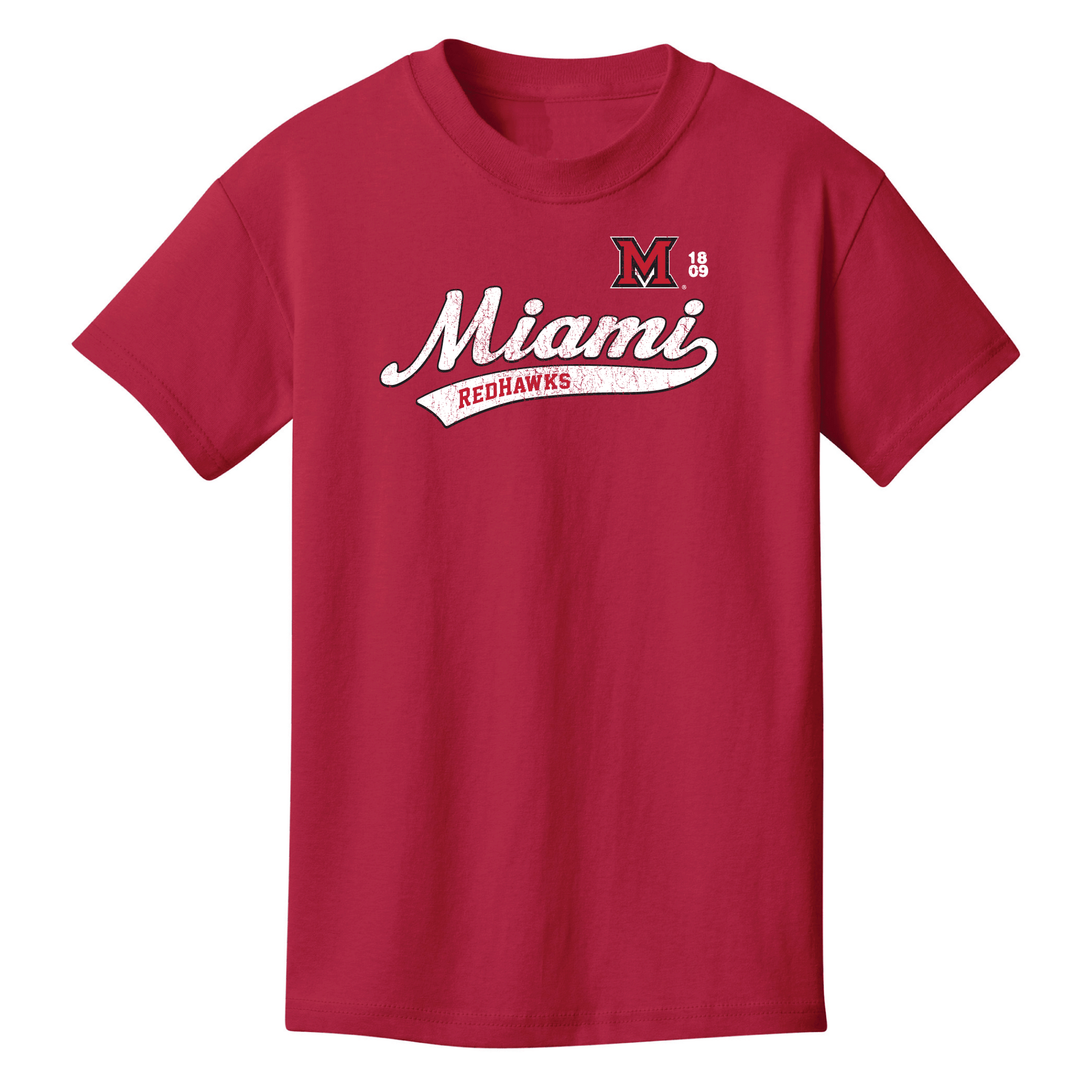 Miami University RedHawks Old School Youth T-Shirt