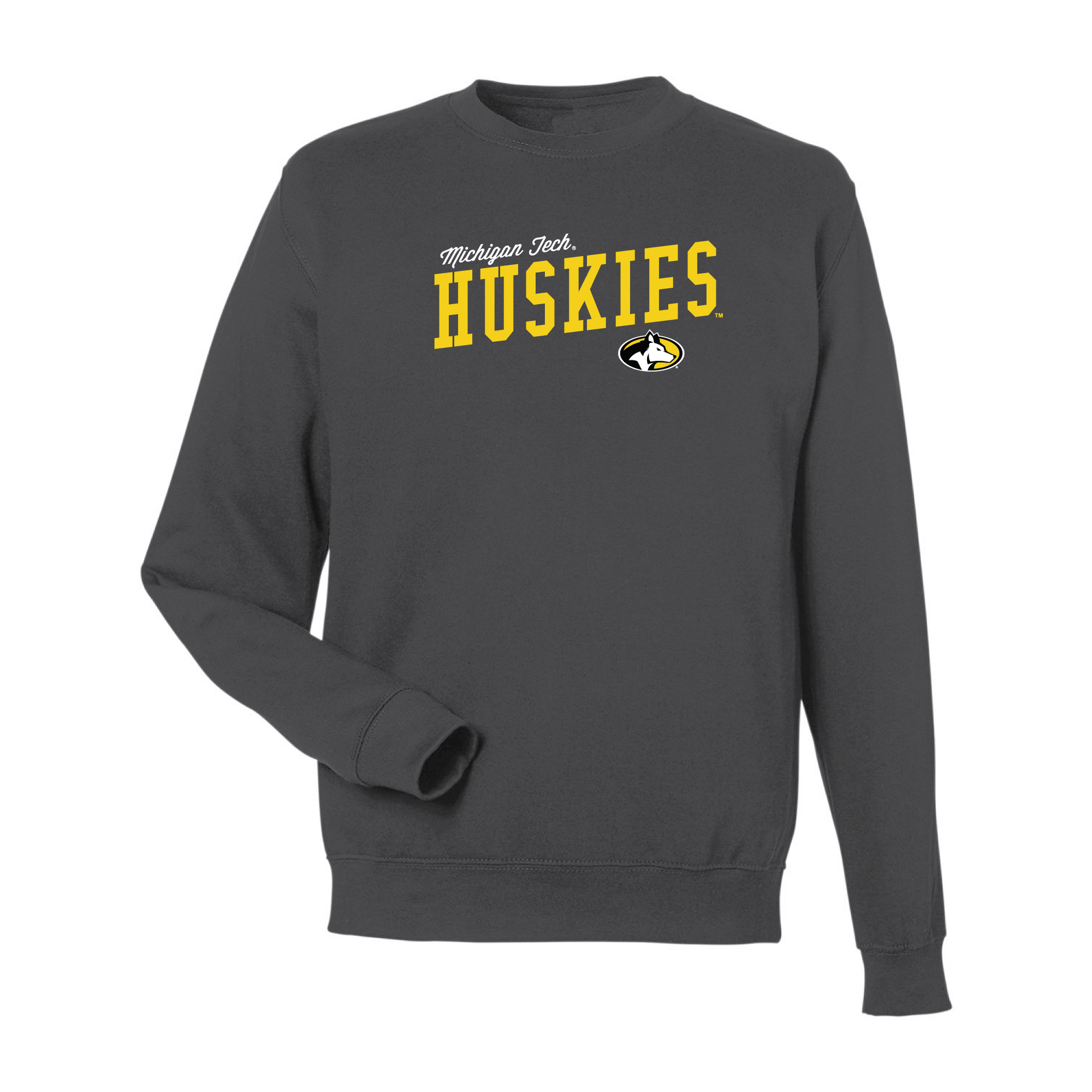 Michigan Technological University Huskies Uphill Victory Crewneck Sweatshirt