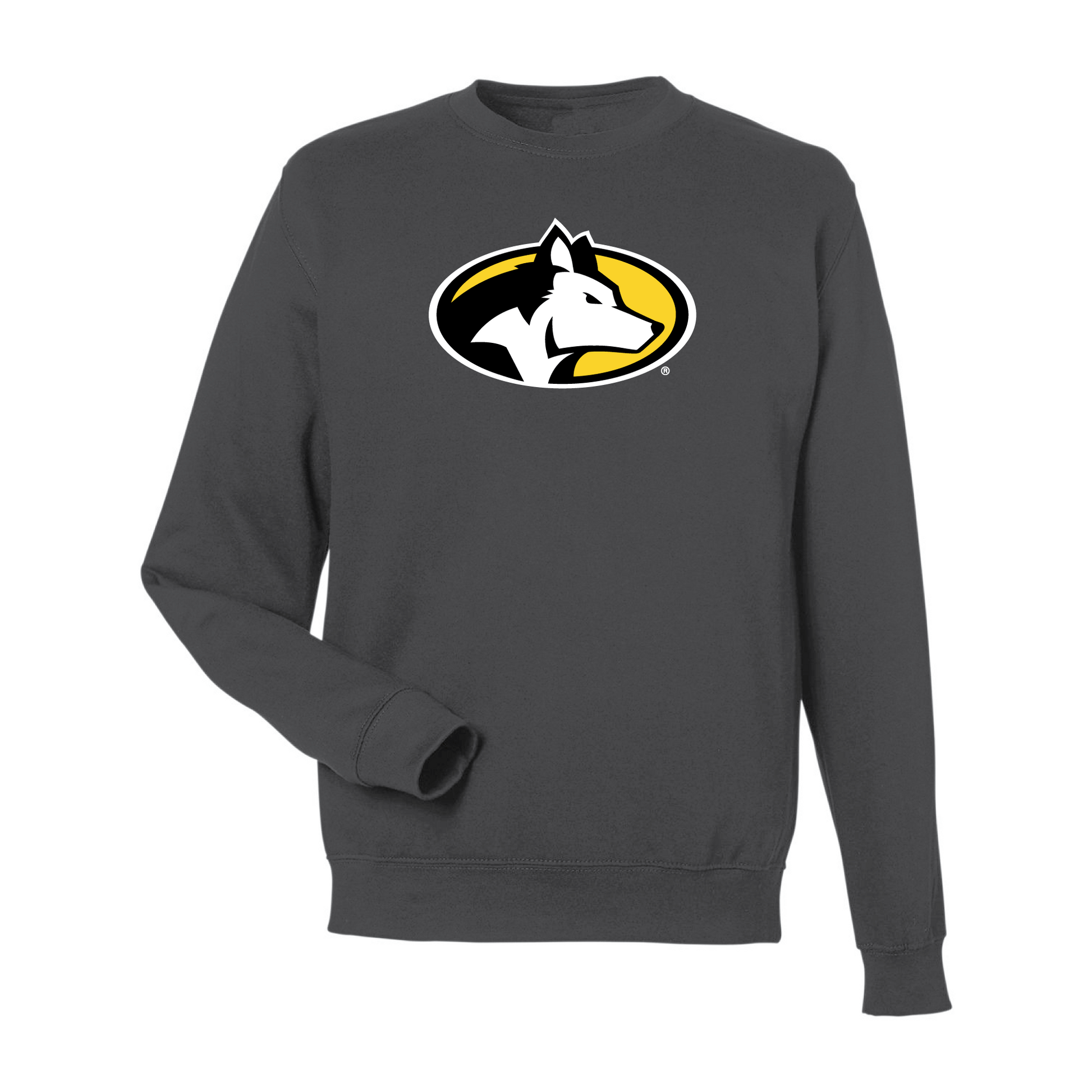 Michigan Technological University Huskies Jumbo Logo Crewneck Sweatshirt