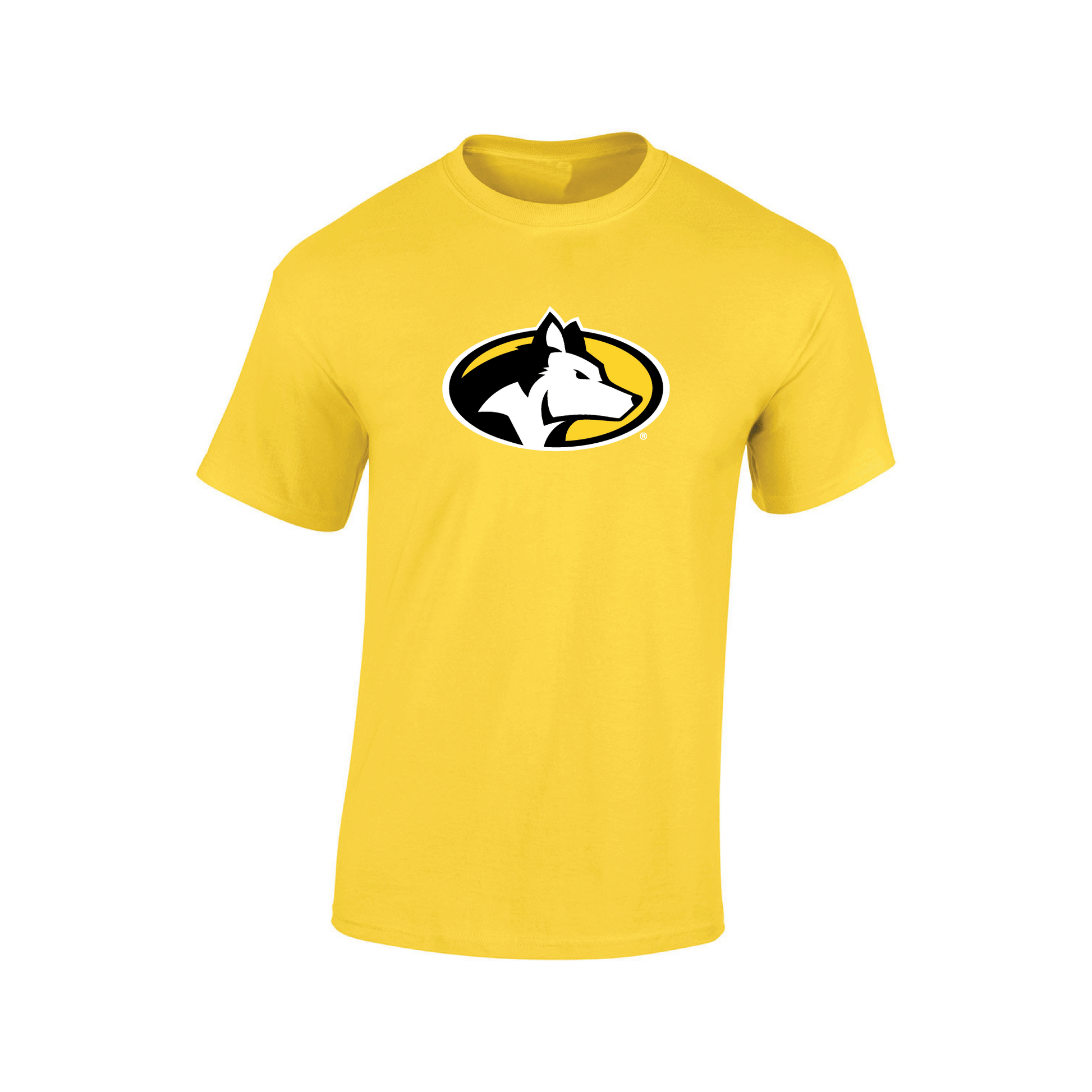 Michigan Technological University Huskies Jumbo Logo Adult T-Shirt