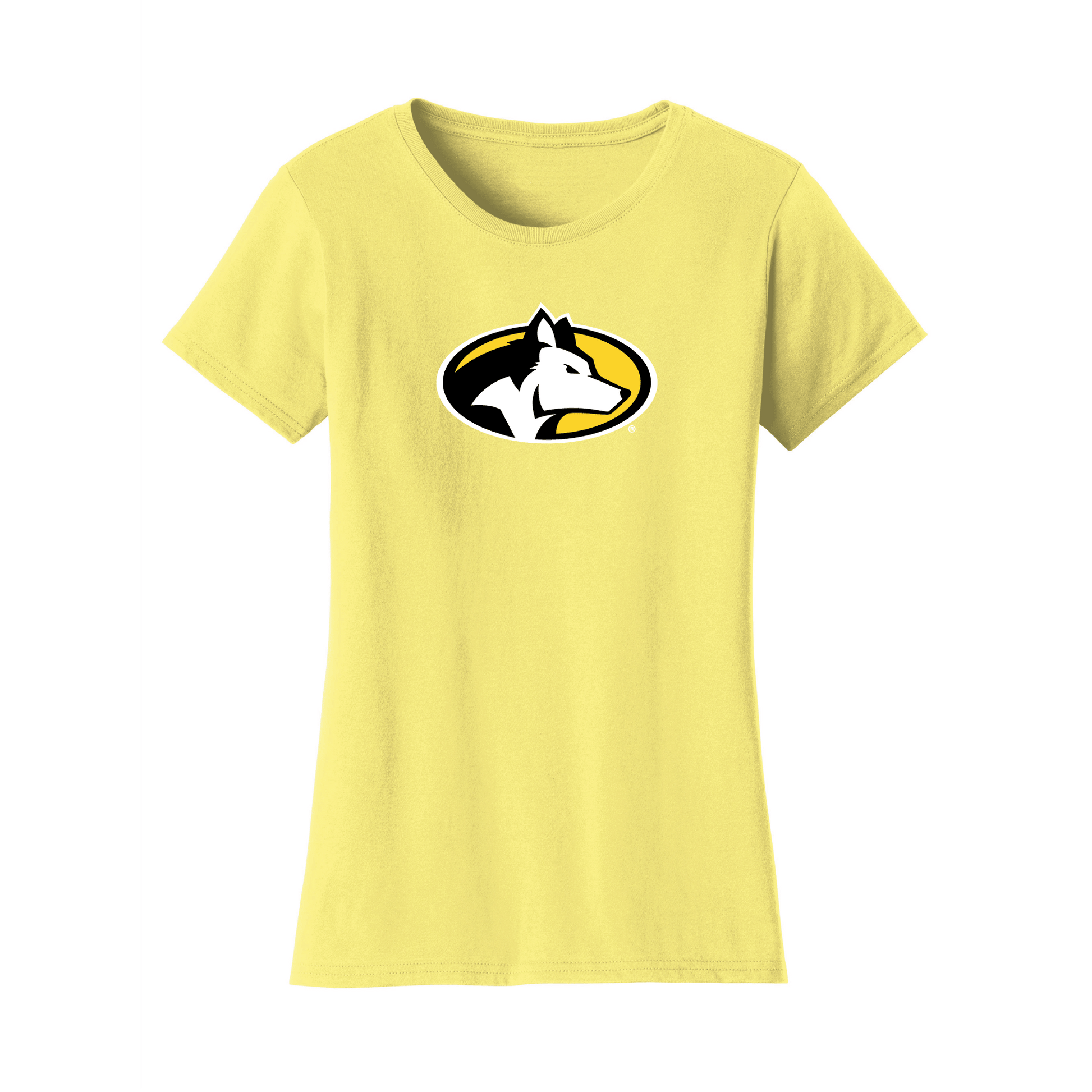Michigan Technological University Huskies Jumbo Logo Womens T-Shirt