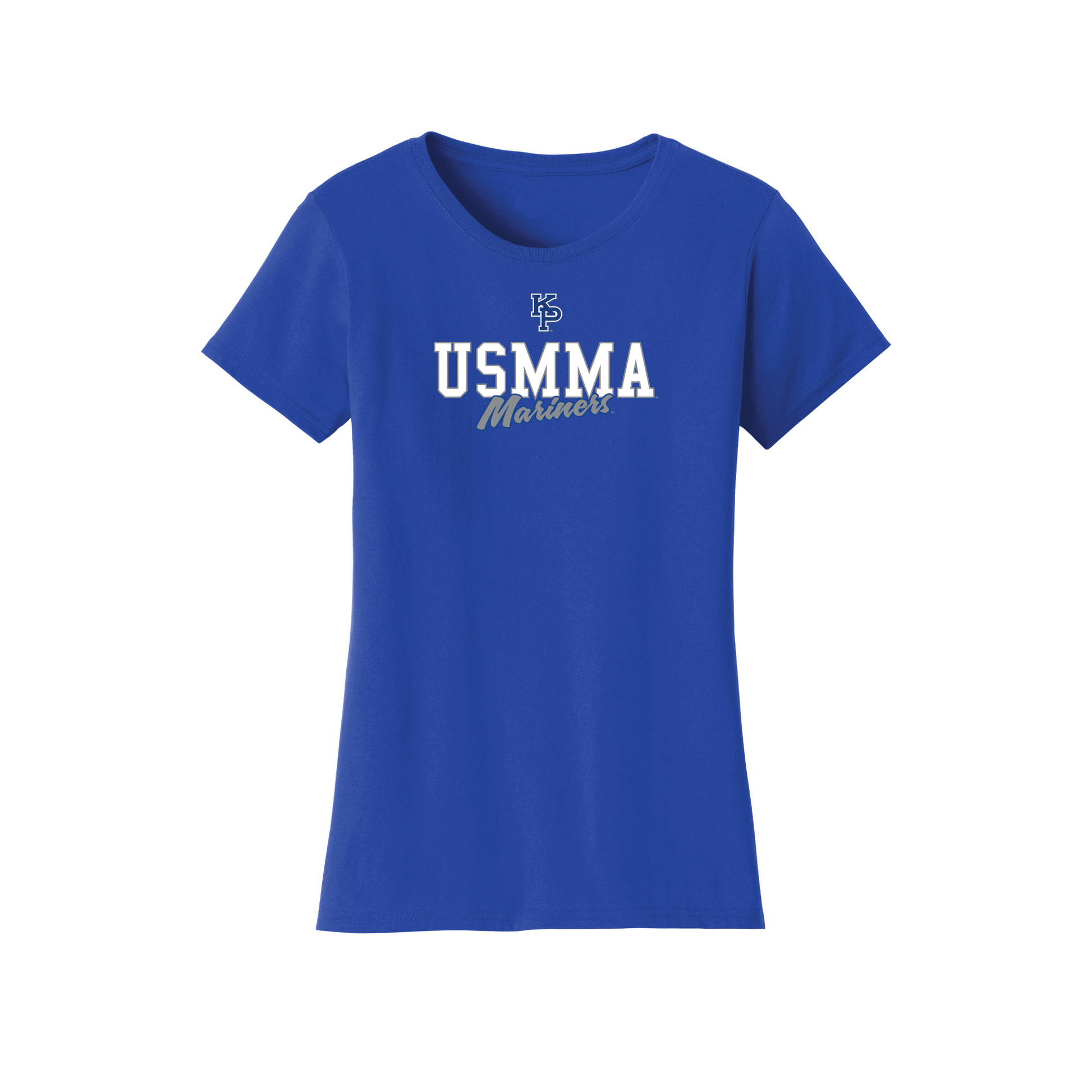 United States Merchant Marine Academy Mariners Campus Script Womens Relaxed T-shirt