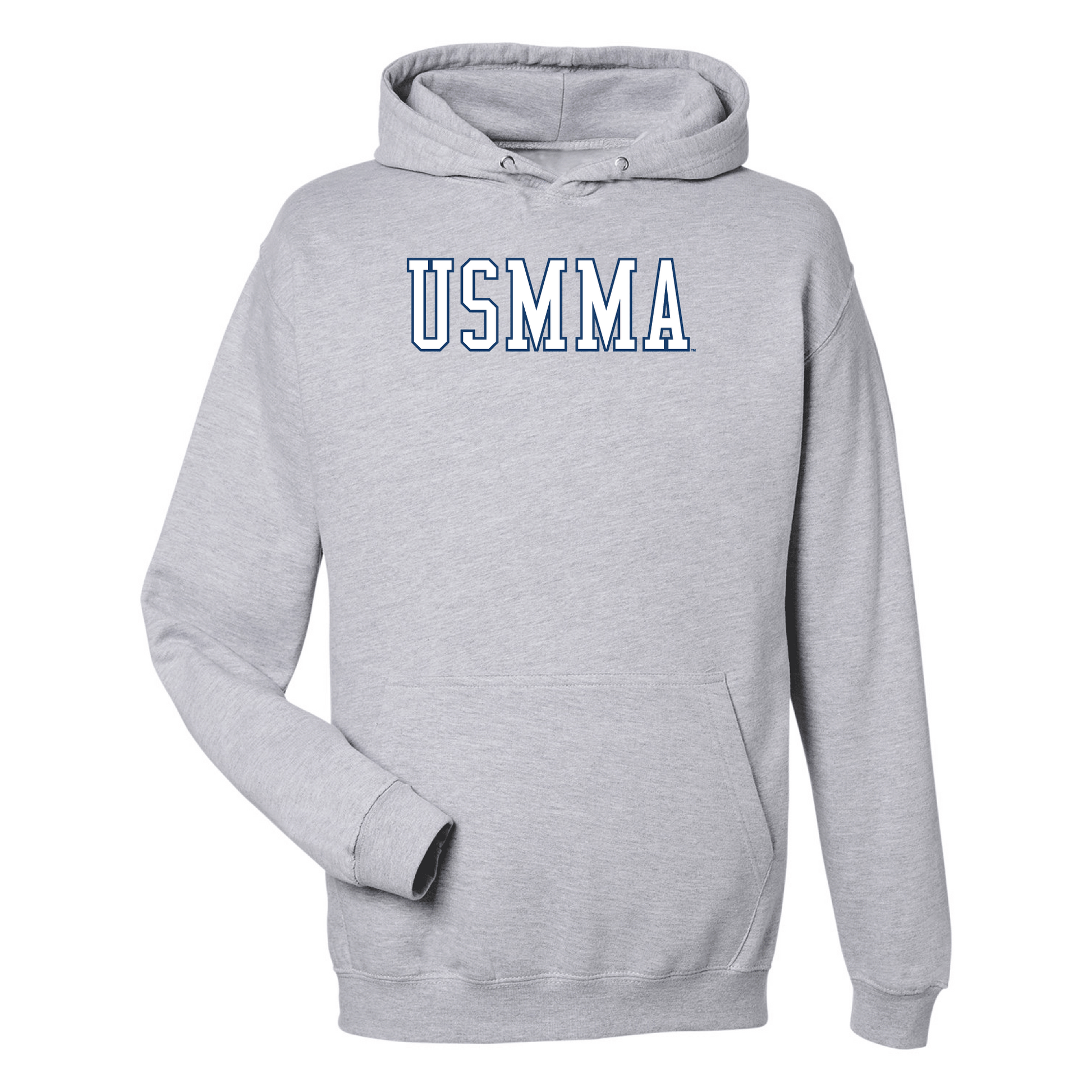 United States Merchant Marine Academy Mariners Block Hooded Sweatshirt Fleece
