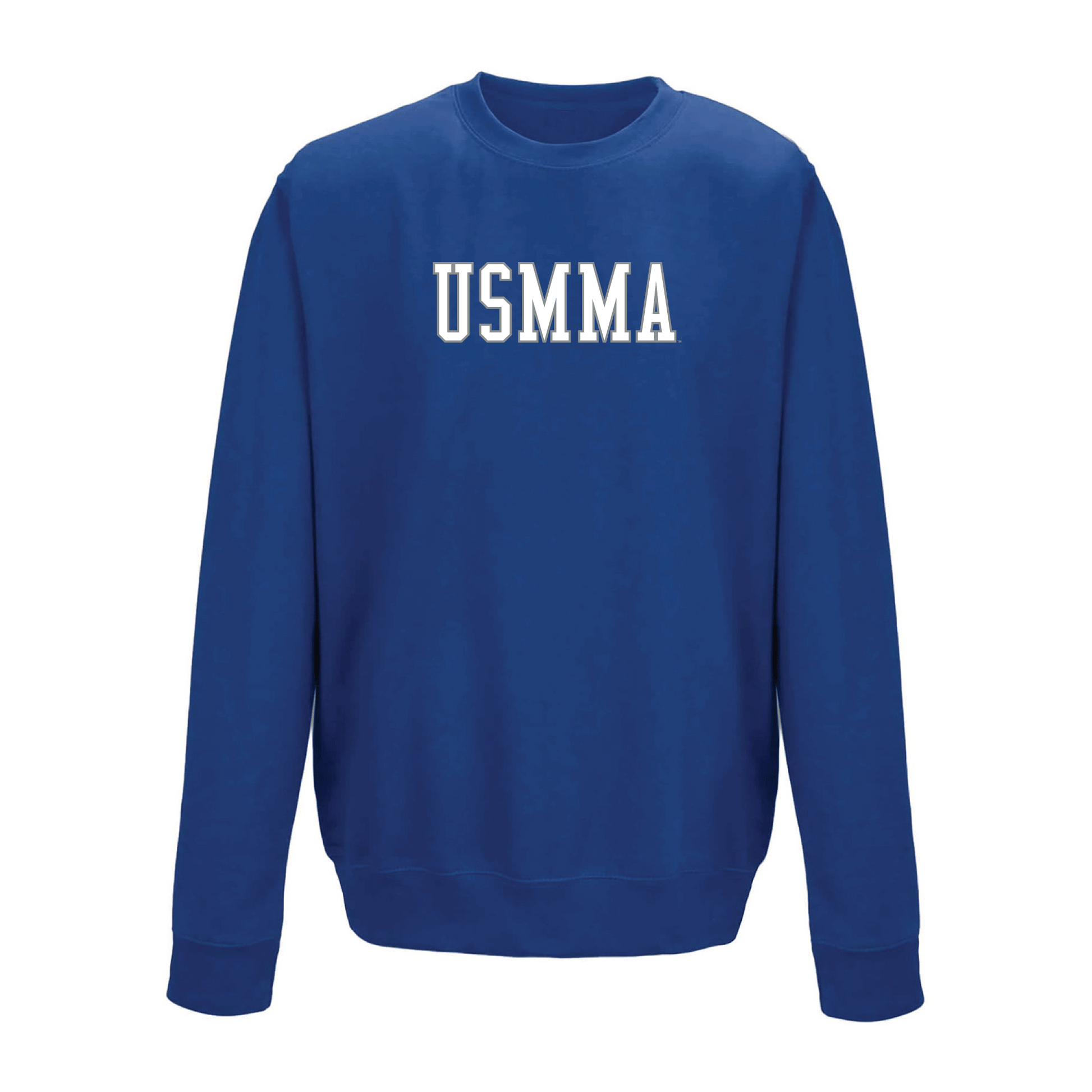 United States Merchant Marine Academy Mariners Block Crewneck Sweatshirt Fleece
