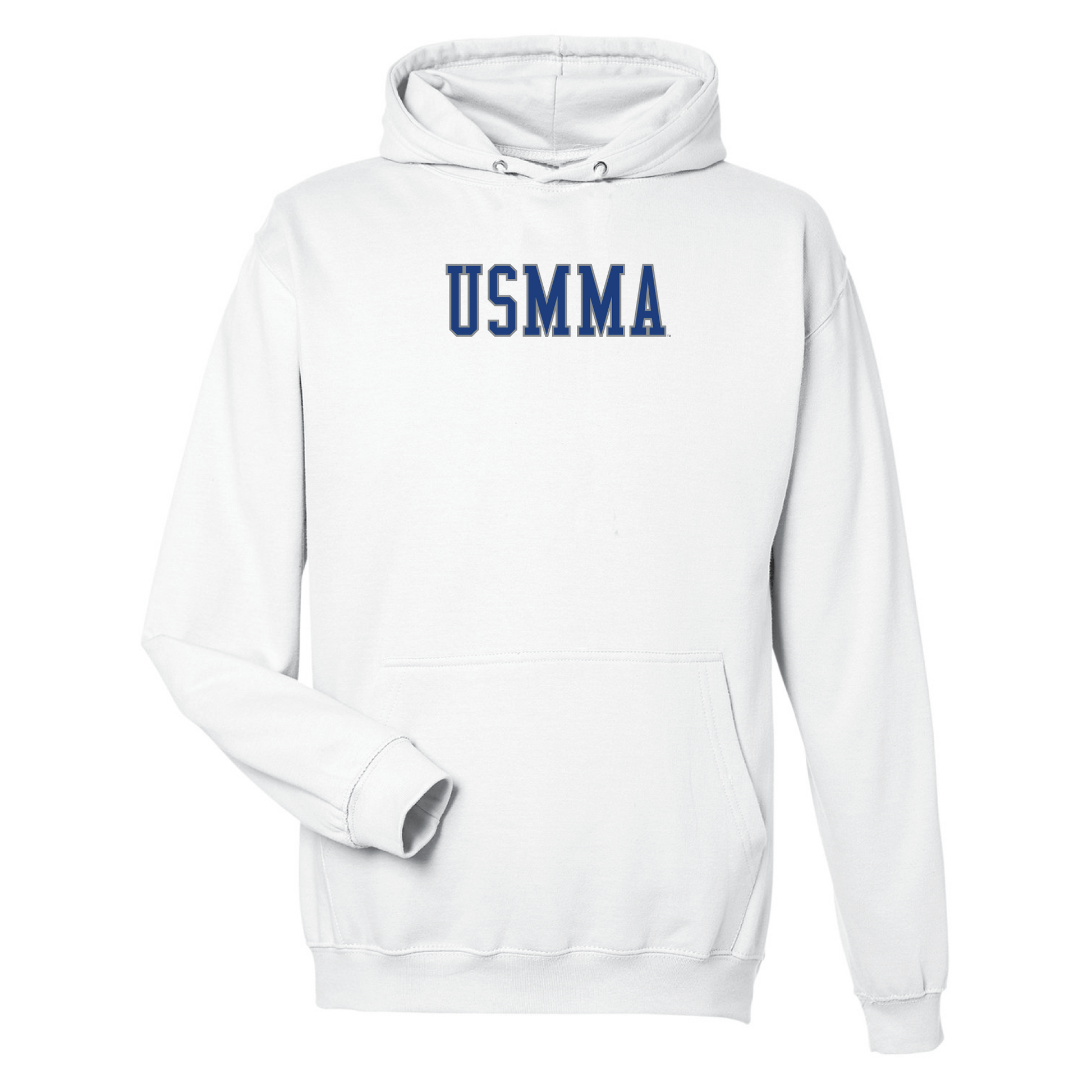 United States Merchant Marine Academy Mariners Block Hooded Sweatshirt Fleece