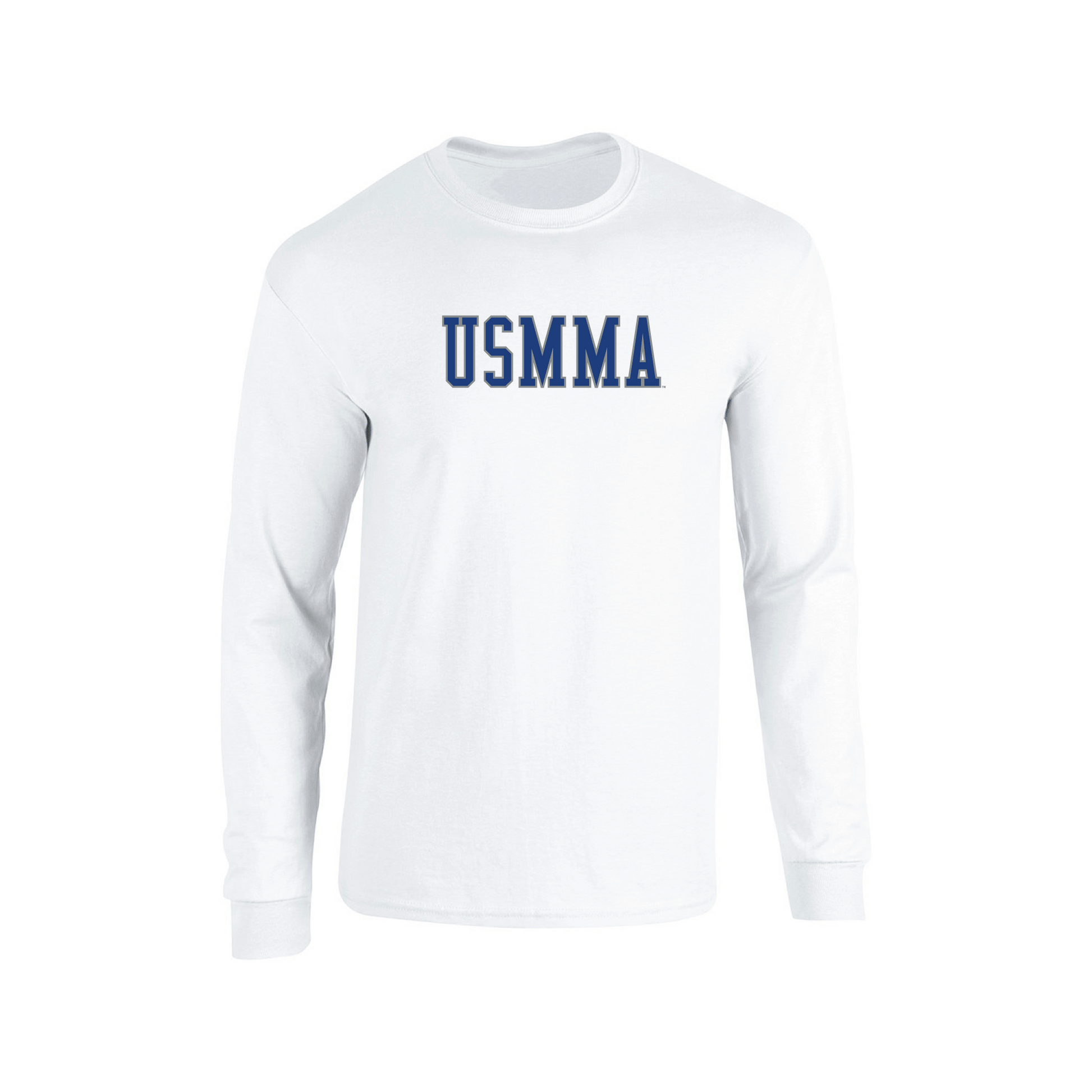 United States Merchant Marine Academy Mariners Block Long Sleeve T-shirt Unisex