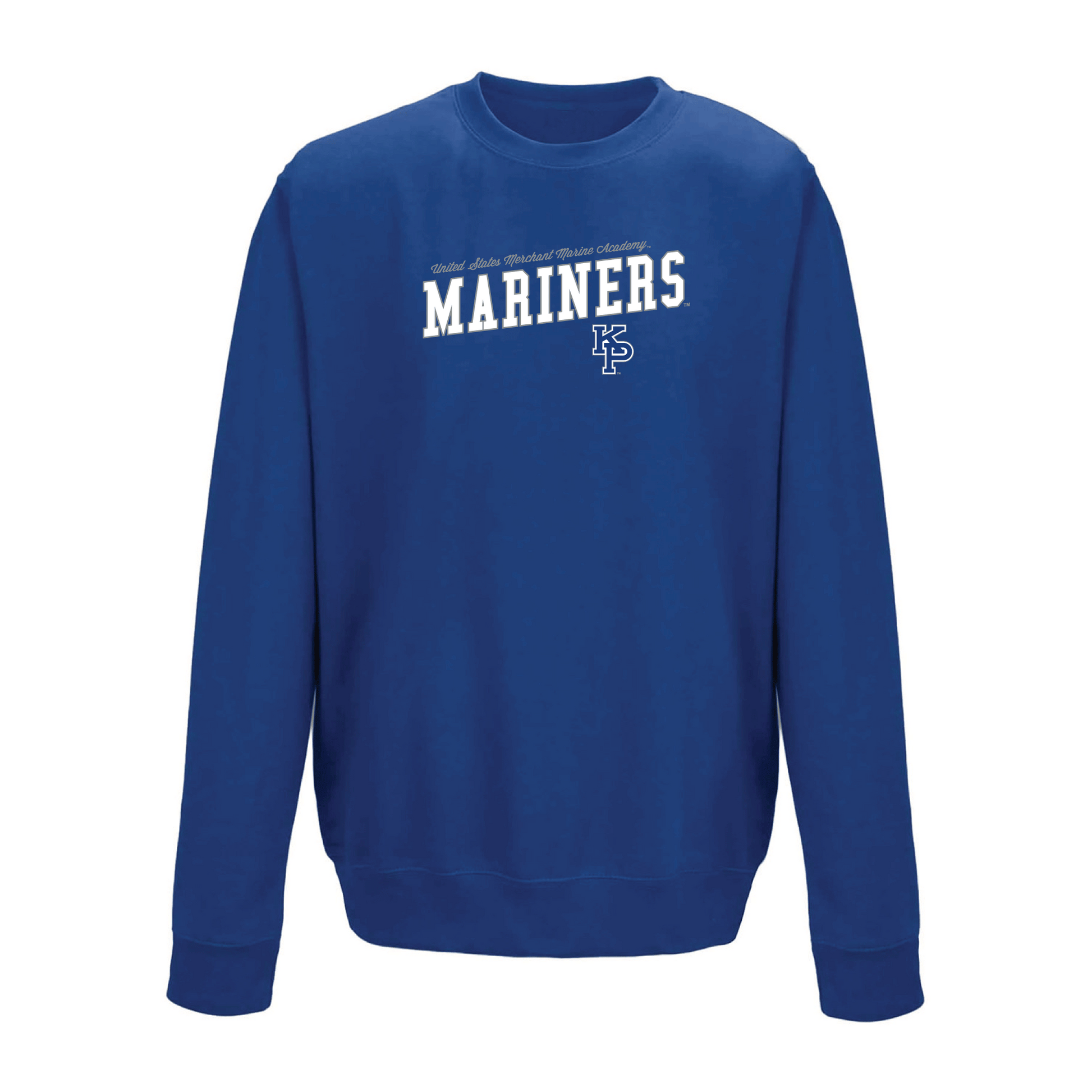 United States Merchant Marine Academy Mariners Uphill Victory Crewneck Sweatshirt Fleece