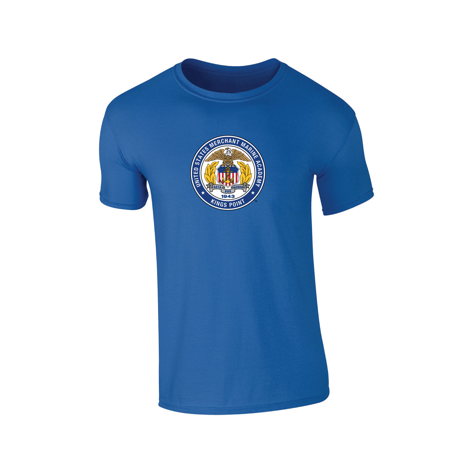 United States Merchant Marine Academy Mariners Jumbo Logo T-shirt Unisex Cotton