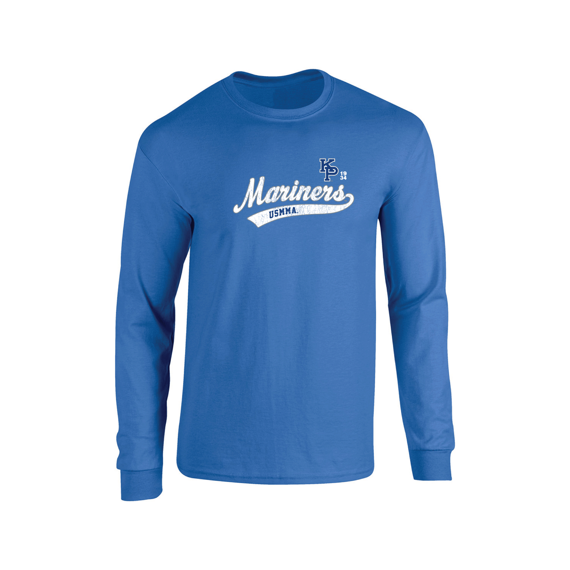 United States Merchant Marine Academy Mariners Old School Long Sleeve T-shirt Unisex