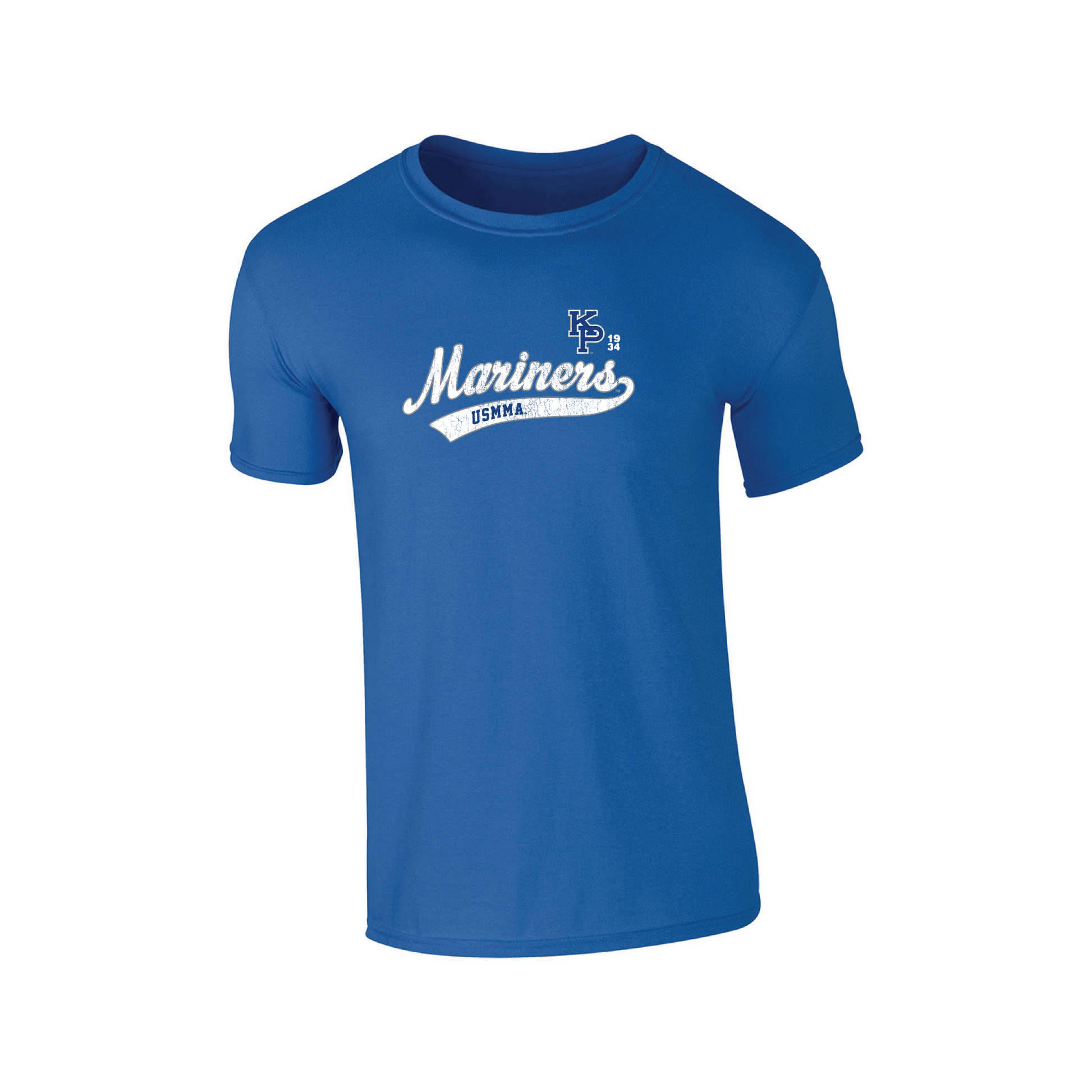 United States Merchant Marine Academy Mariners Old School T-shirt Unisex Cotton