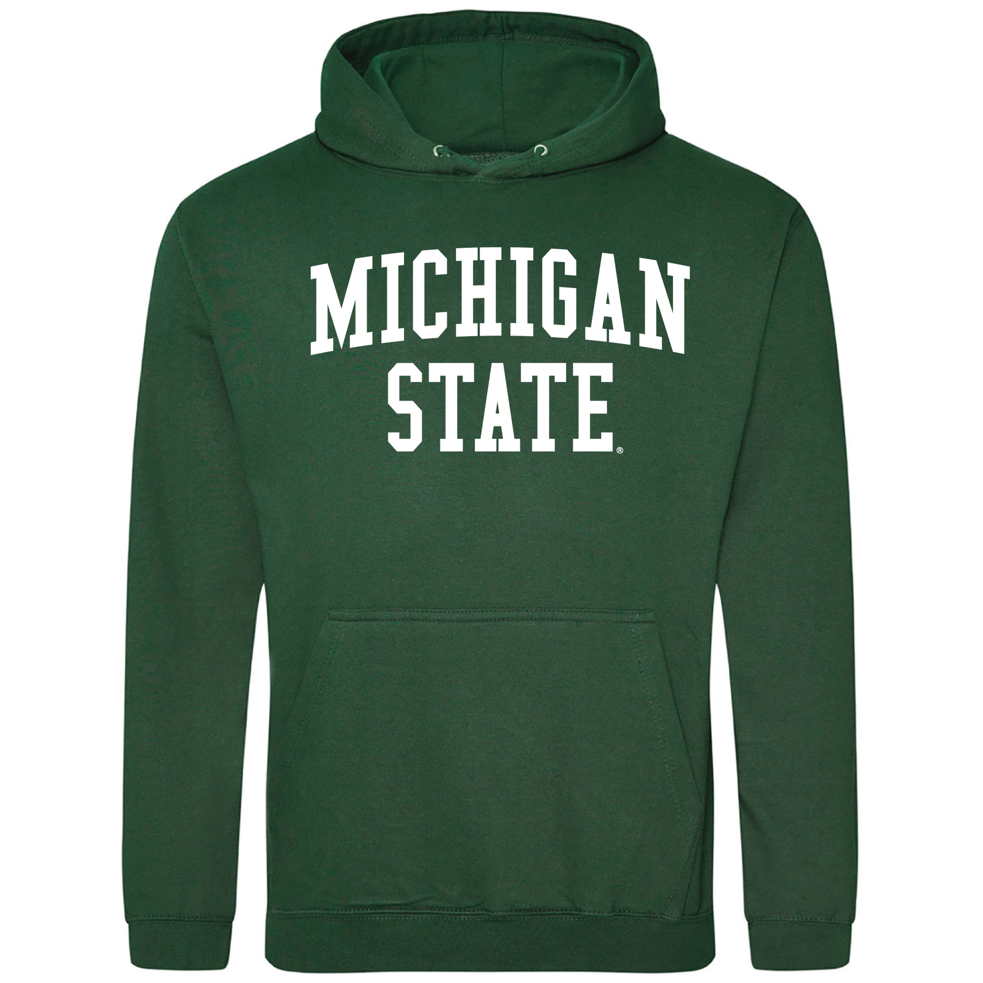 Michigan State University Spartans Block Hooded Sweatshirt