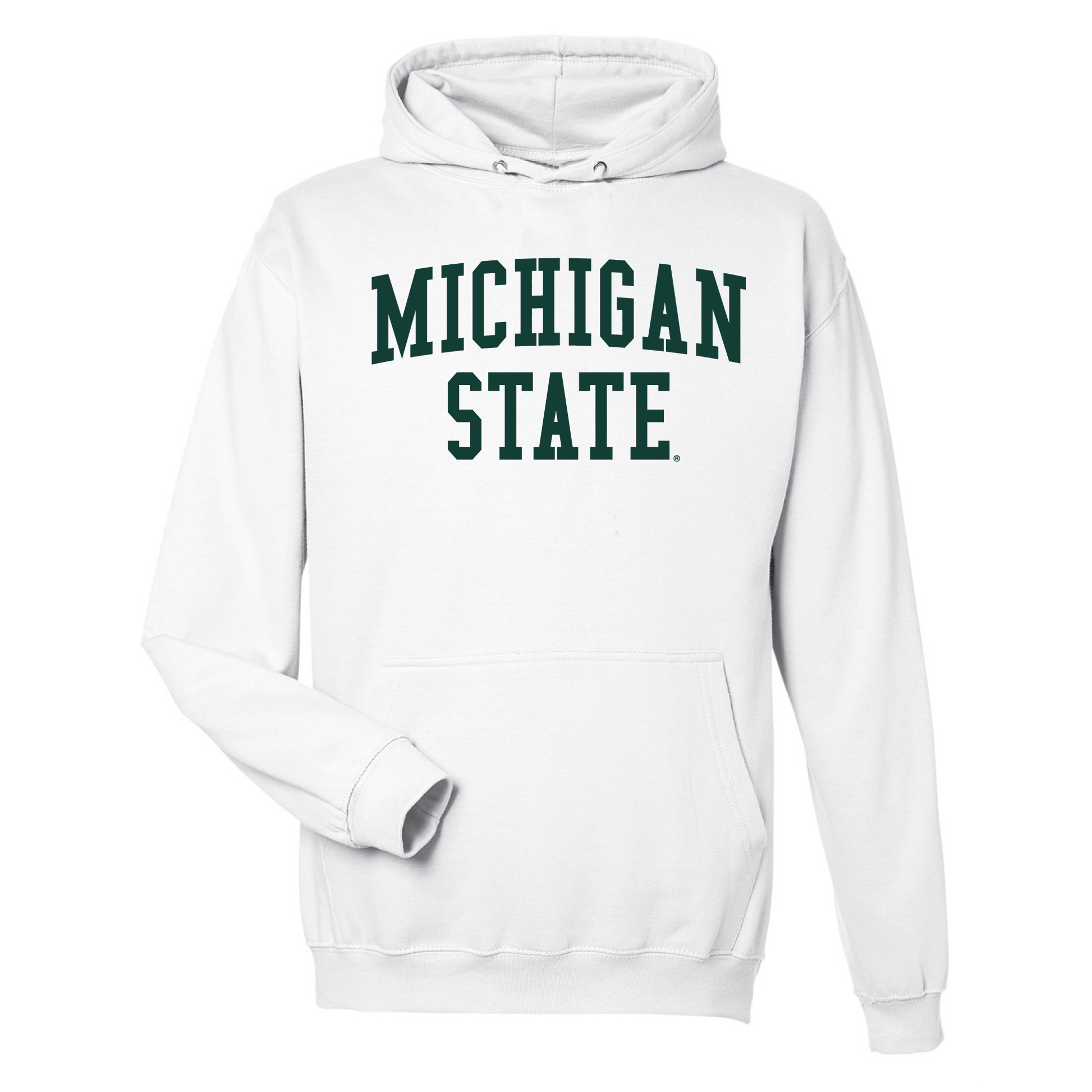 Michigan State University Spartans Block Hooded Sweatshirt