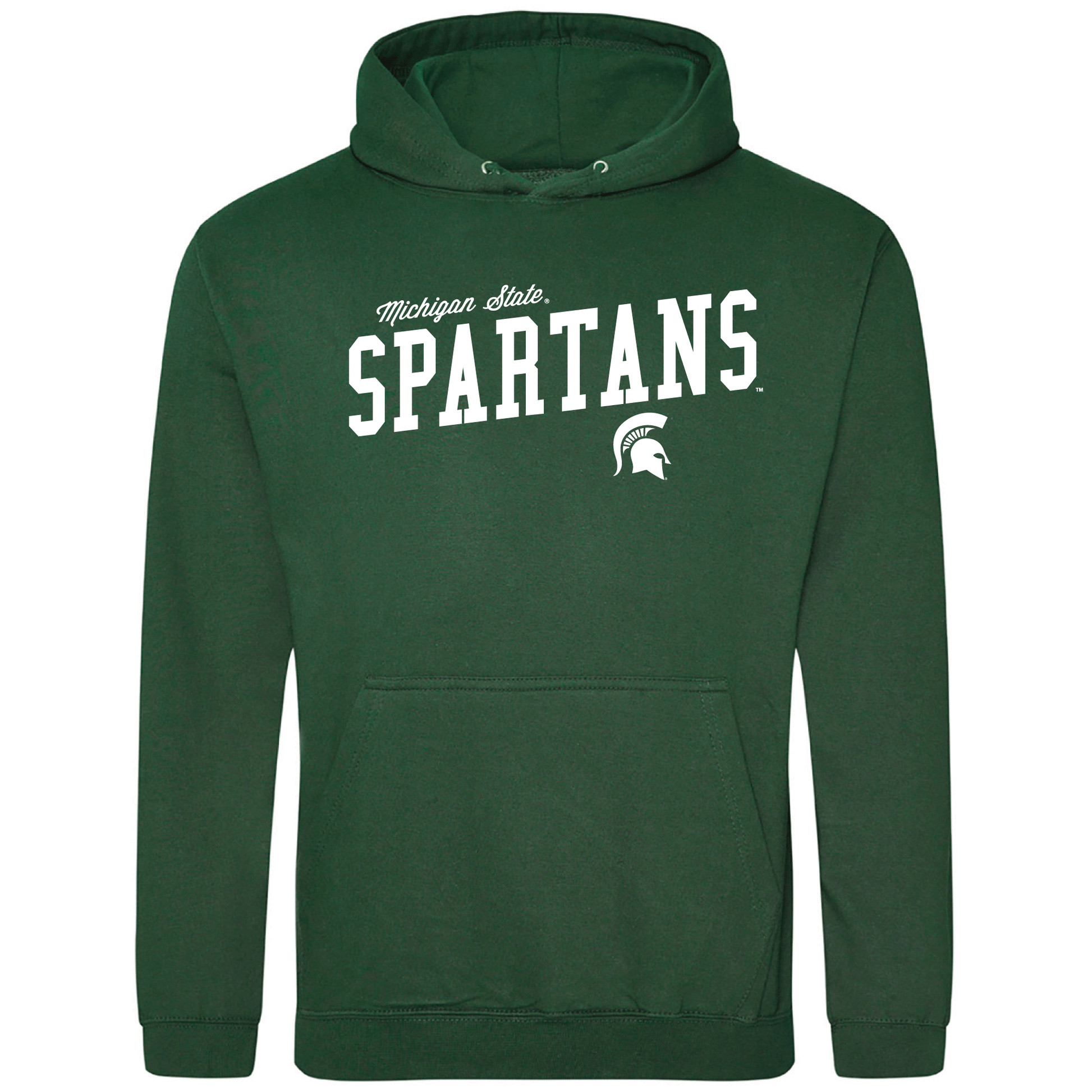 Michigan State University Spartans Uphill Victory Hooded Sweatshirt
