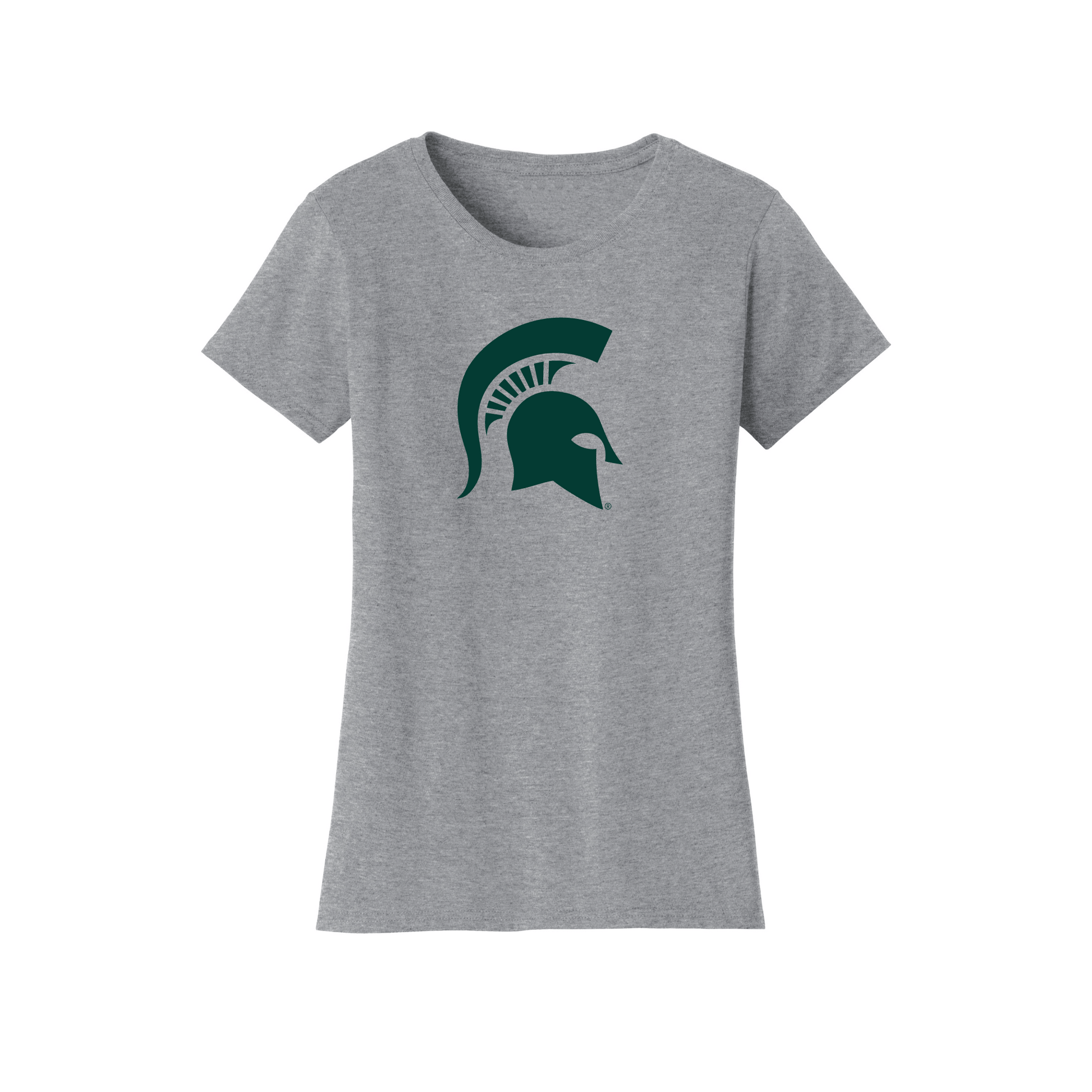 Michigan State University Spartans Jumbo Logo Womens T-Shirt