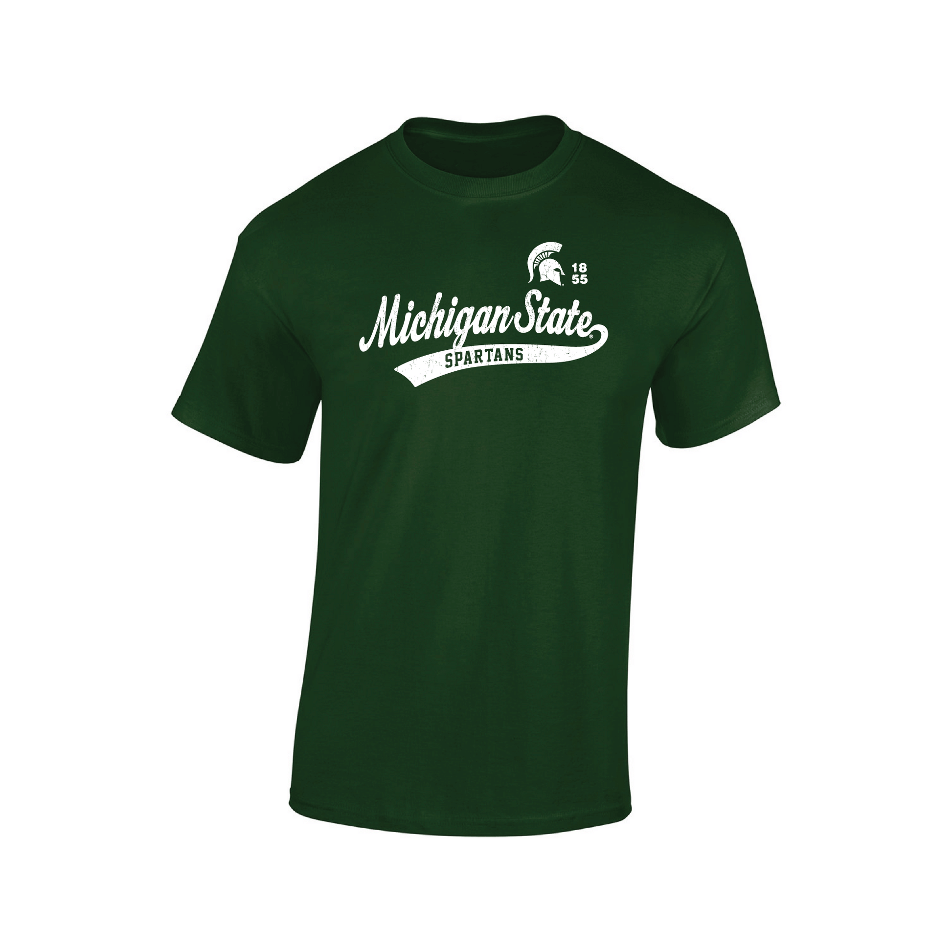 Michigan State University Spartans Old School Adult T-Shirt