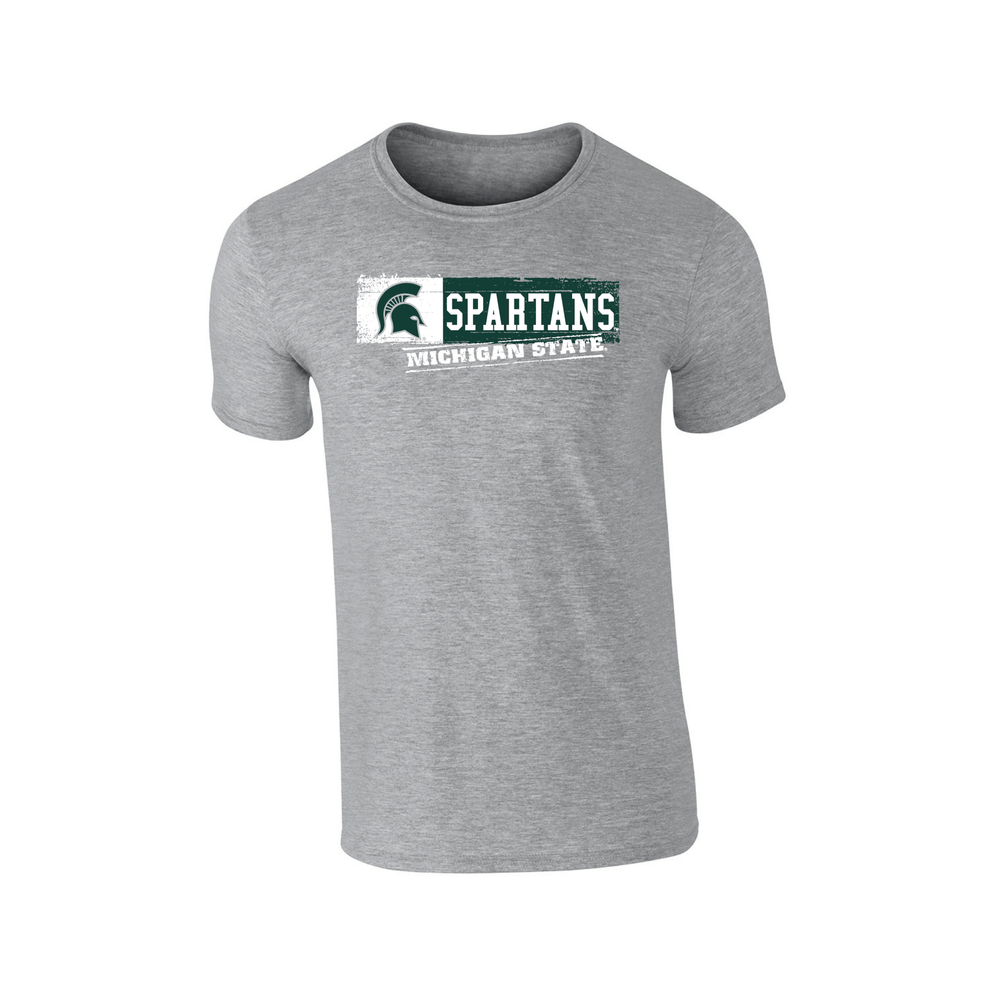 Michigan State University Spartans Sticker Adult T-Shirt