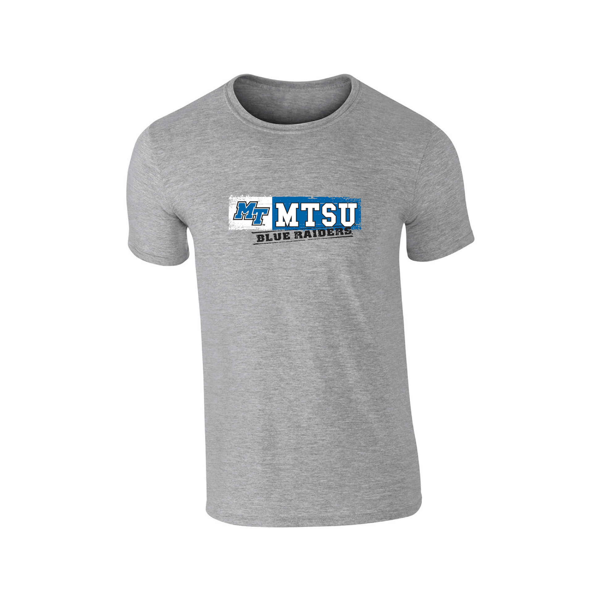 Middle Tennessee State University Blue Raiders Sticker T-shirt Unisex Cotton