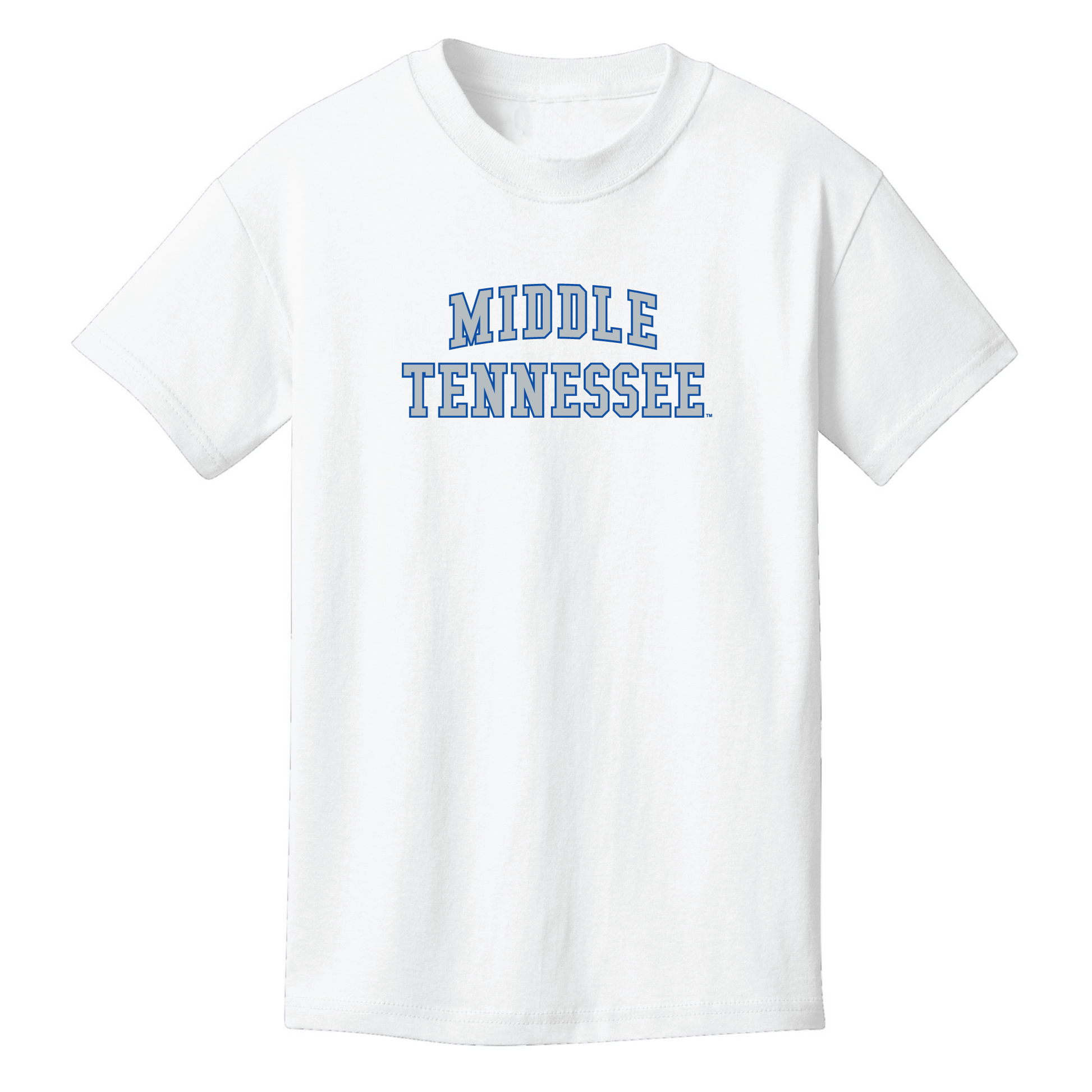 Middle Tennessee State University Blue Raiders Block Youth T-shirt