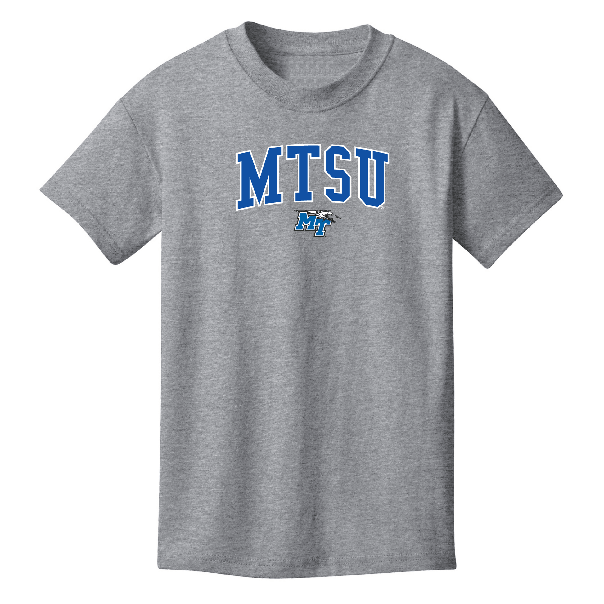 Middle Tennessee State University Blue Raiders Jumbo Arch Youth T-shirt