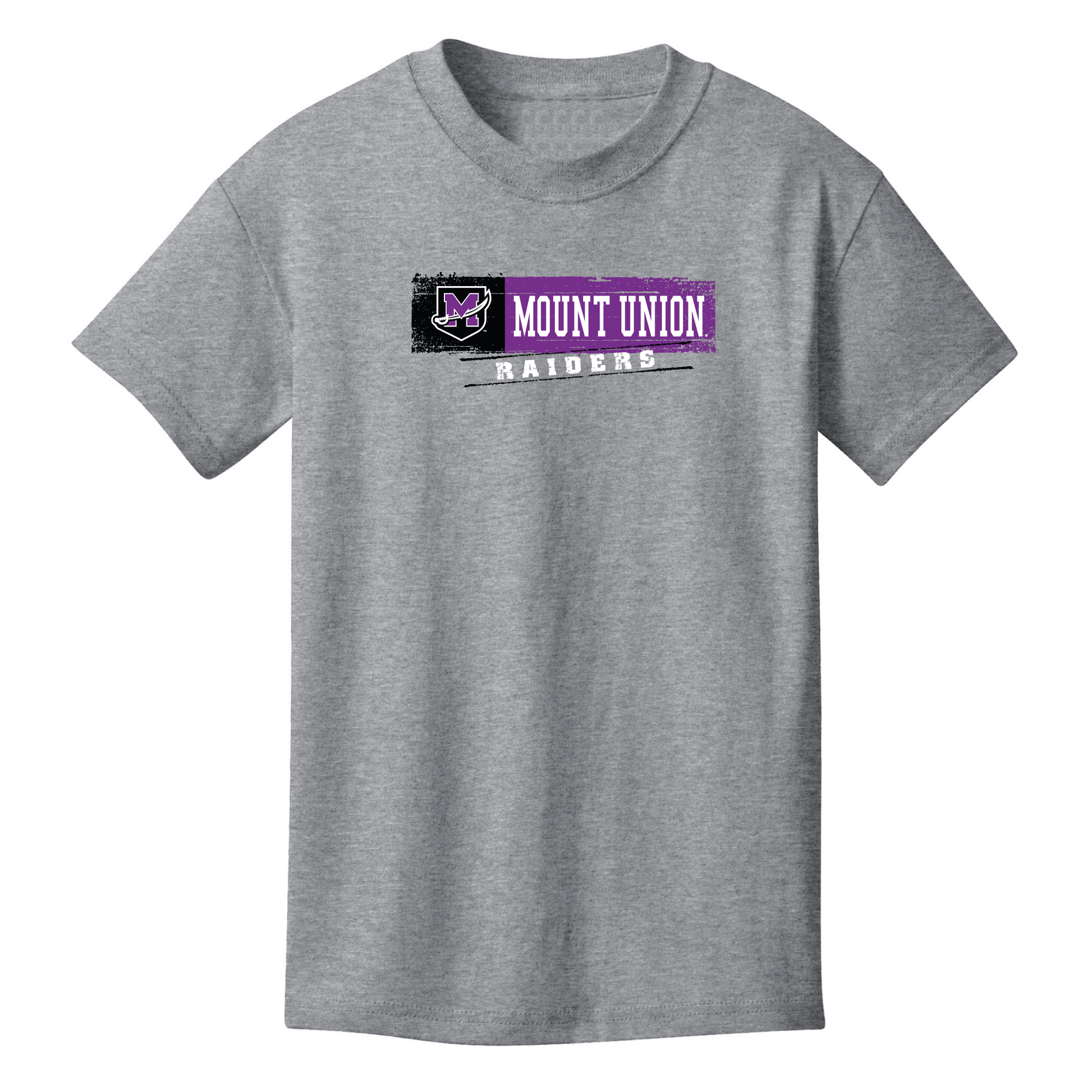 University of Mount Union Purple Raiders Sticker Youth T-Shirt