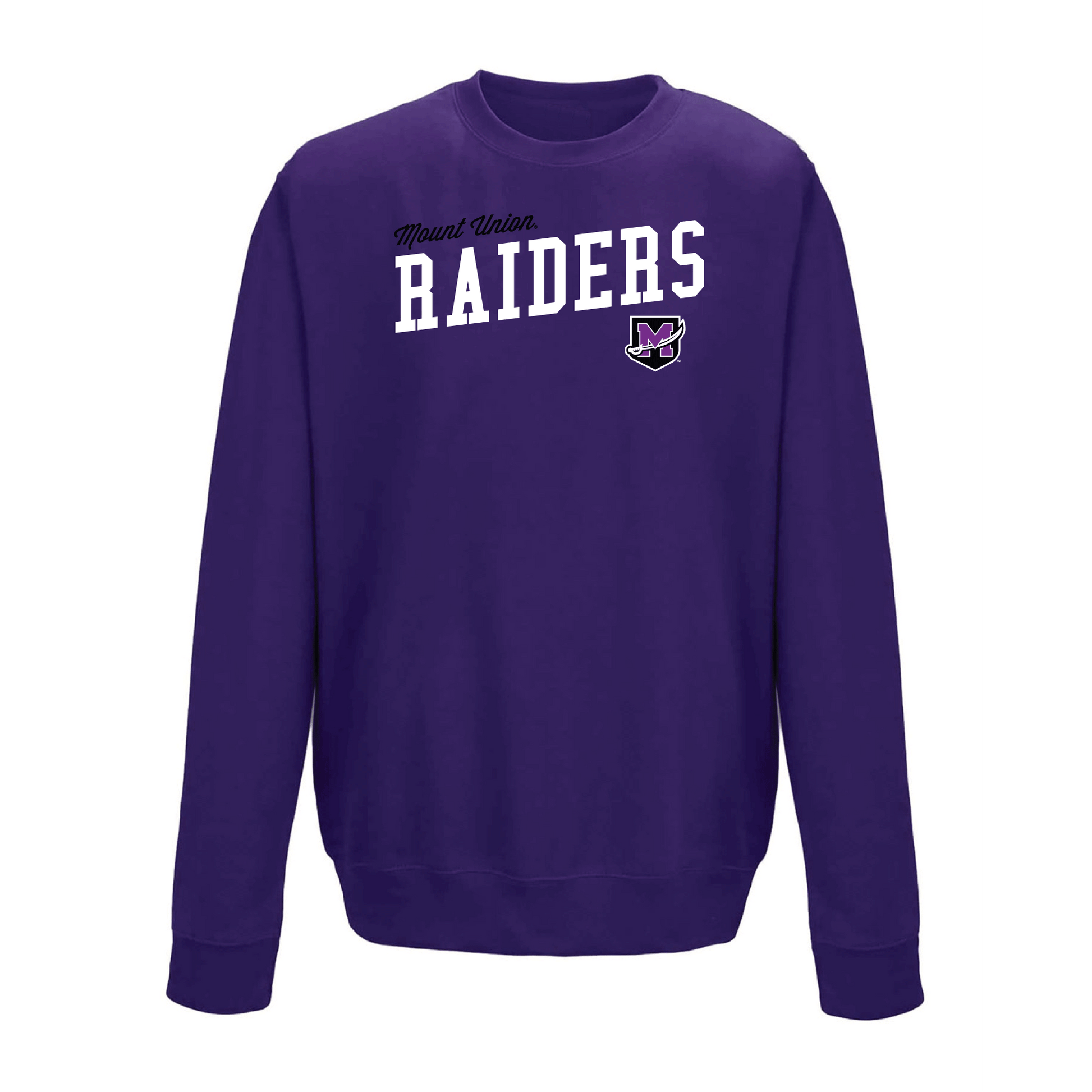 University of Mount Union Purple Raiders Uphill Victory Crewneck Sweatshirt