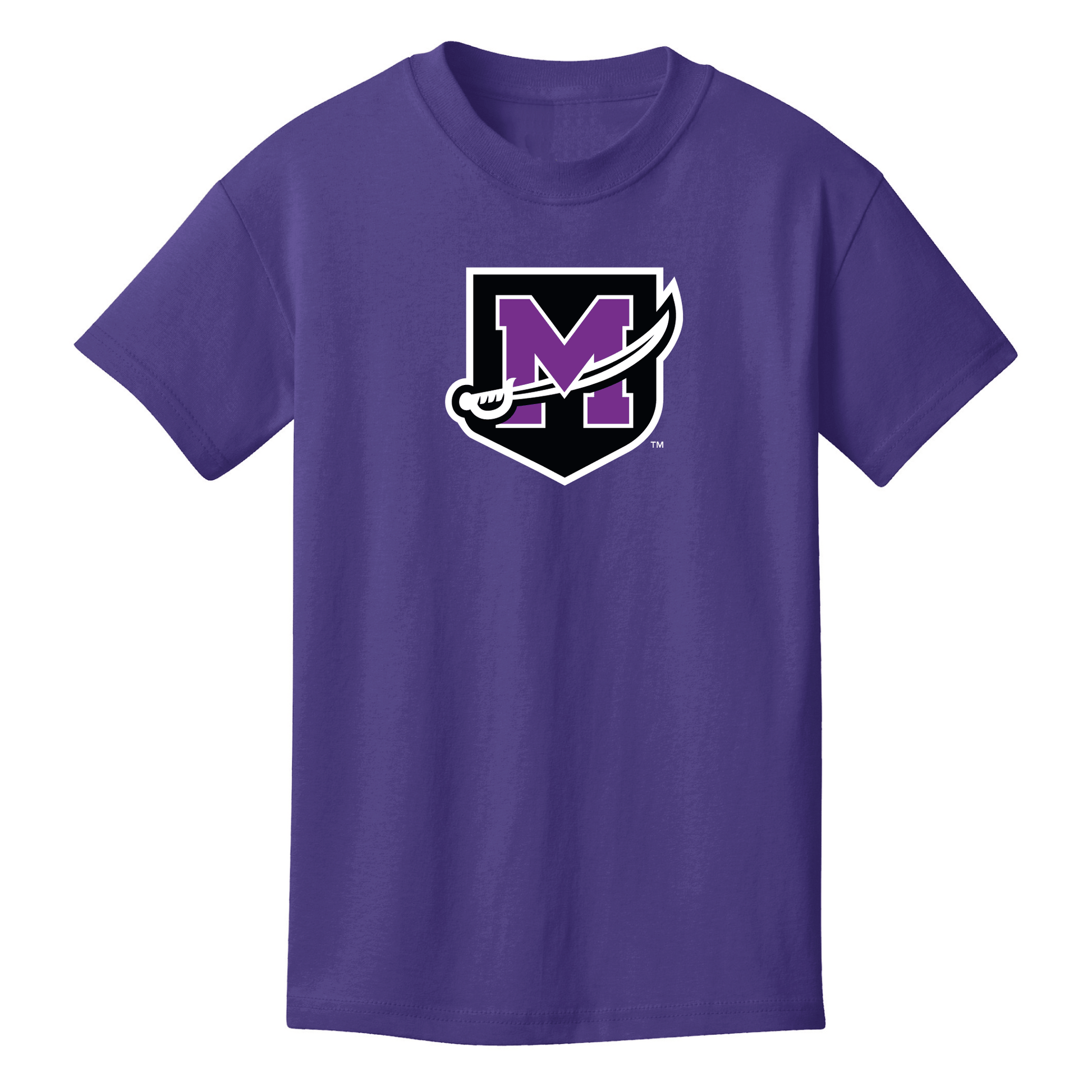 University of Mount Union Purple Raiders Jumbo Logo Youth T-Shirt