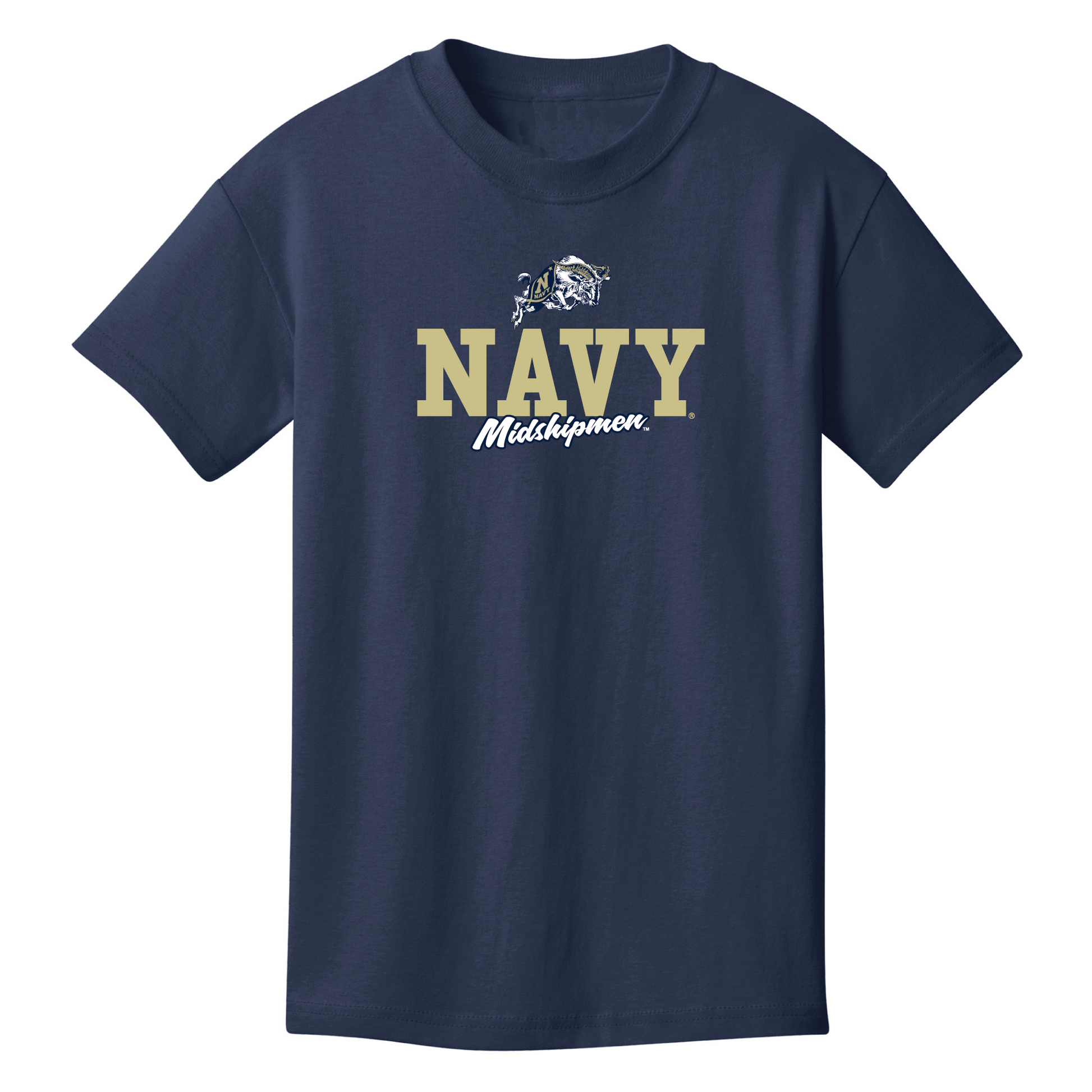 United States Naval Academy Midshipmen Campus Script Youth T-shirt