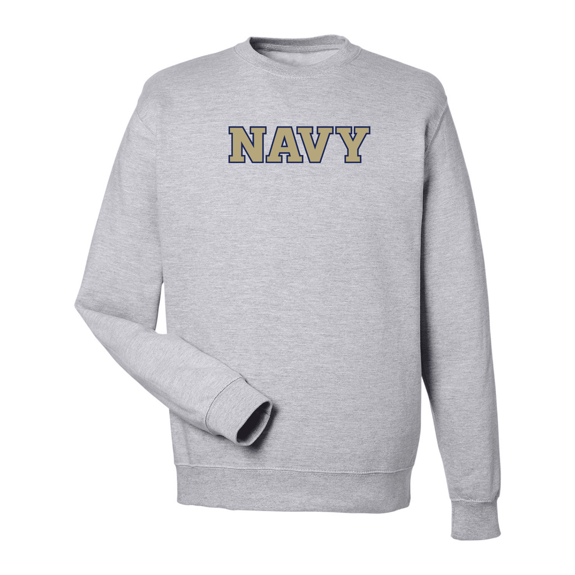 United States Naval Academy Midshipmen Block Crewneck Sweatshirt Fleece