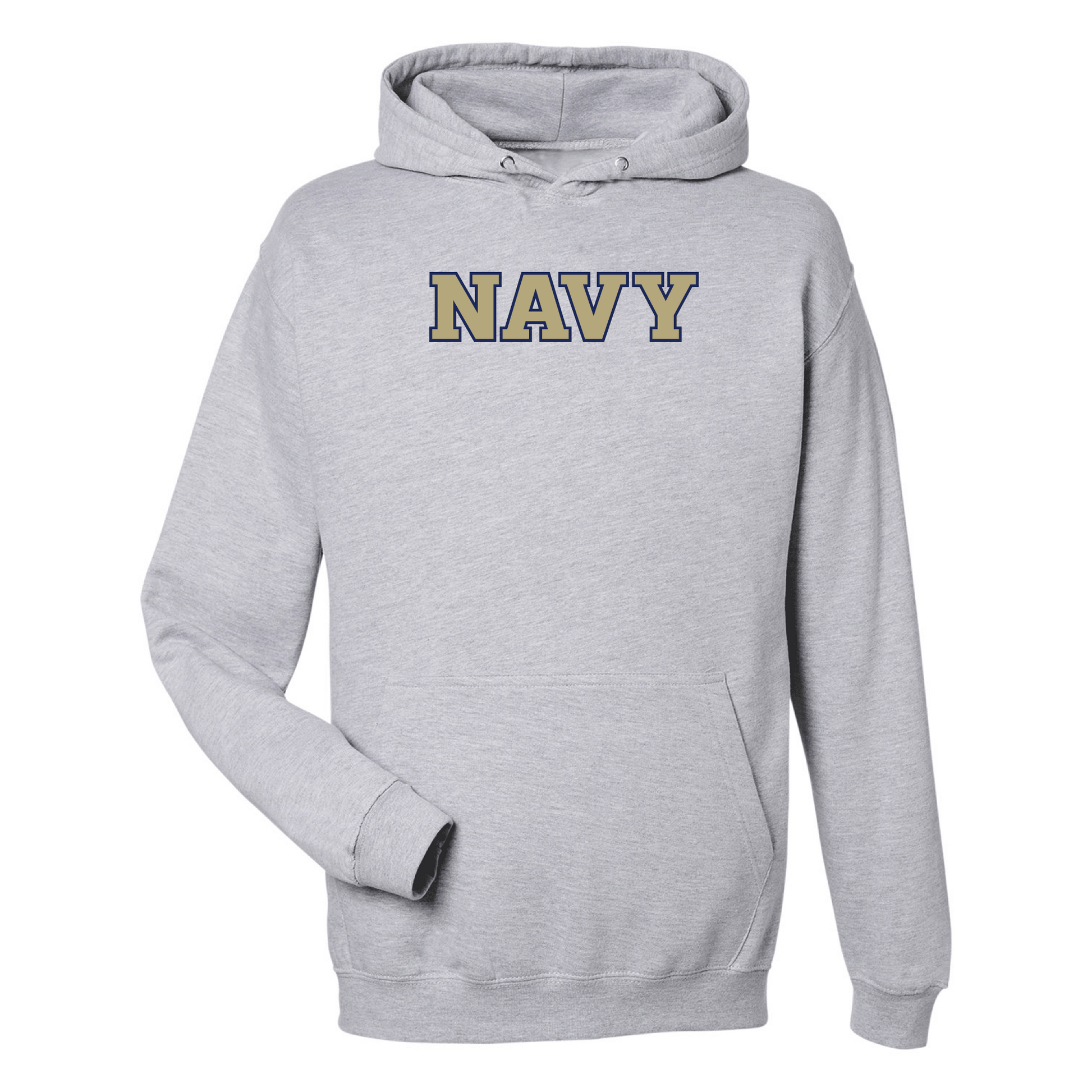 United States Naval Academy Midshipmen Block Hooded Sweatshirt Fleece