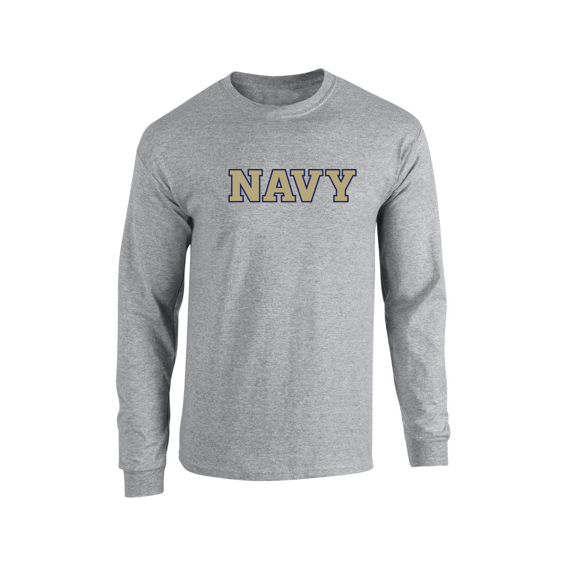 United States Naval Academy Midshipmen Block Long Sleeve T-shirt Unisex