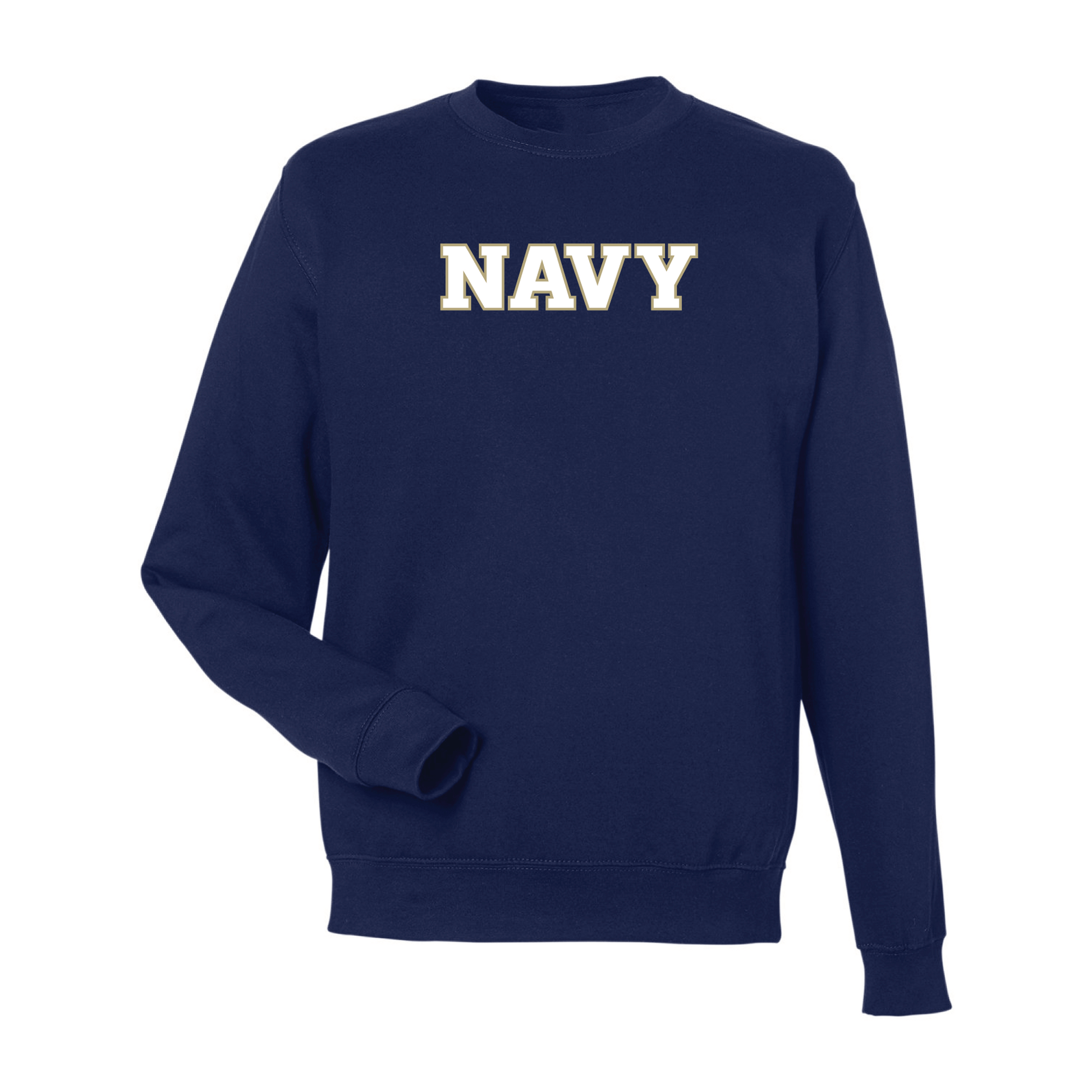 United States Naval Academy Midshipmen Block Crewneck Sweatshirt Fleece