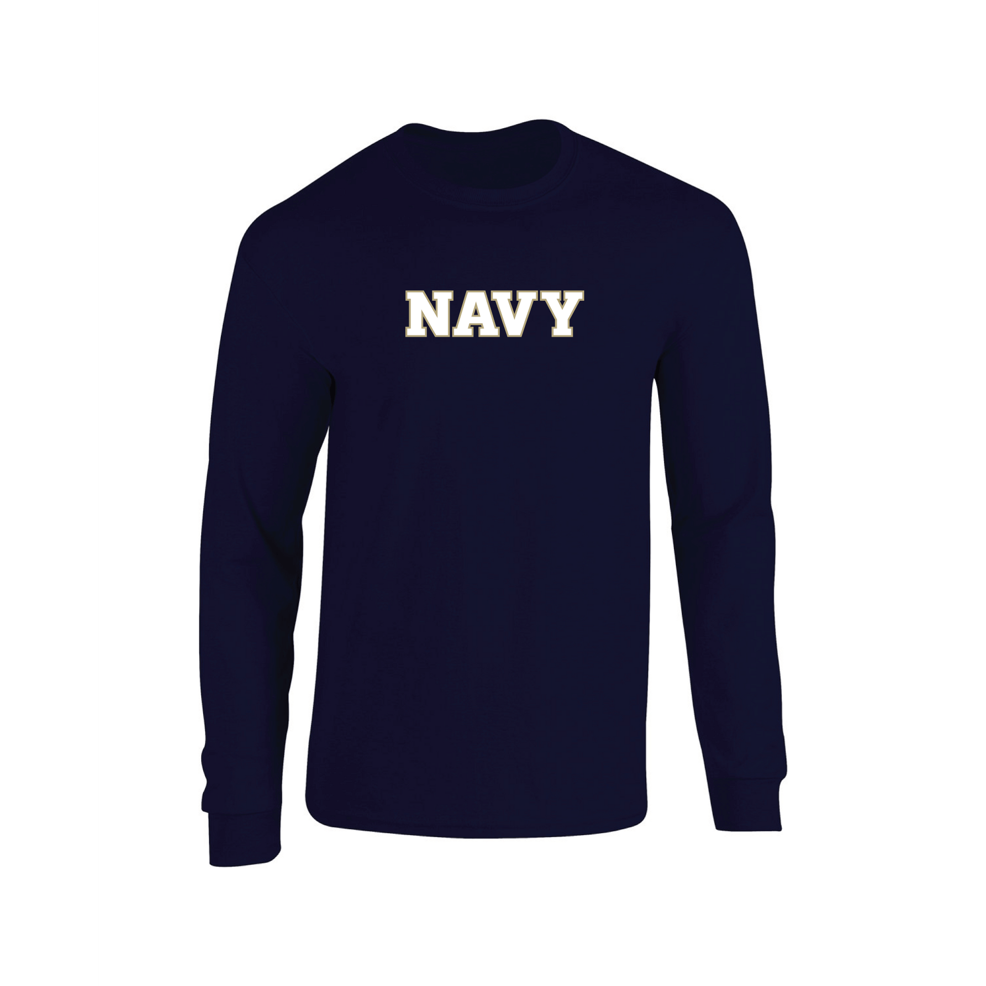 United States Naval Academy Midshipmen Block Long Sleeve T-shirt Unisex